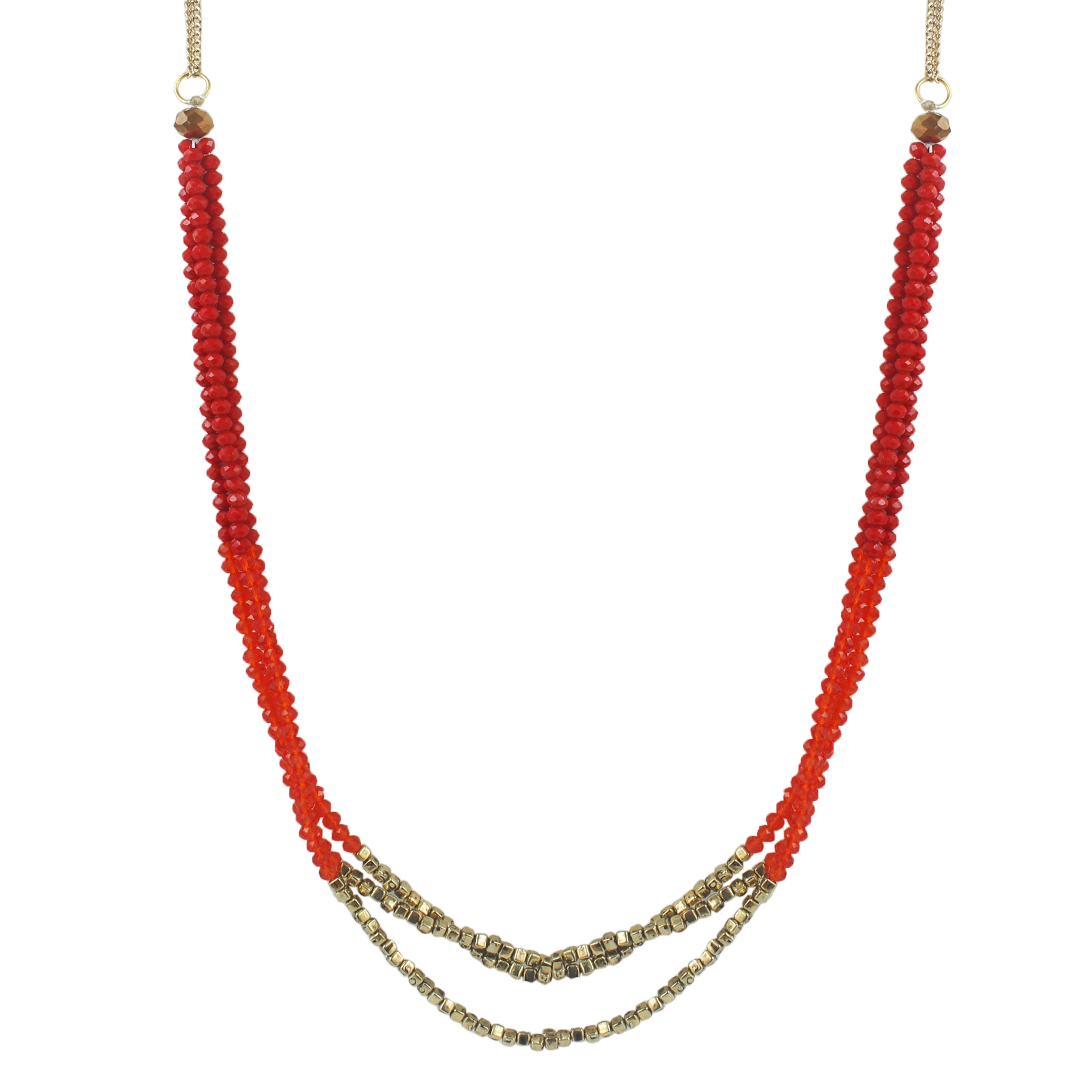 Collares de cuentas de cristal N2253