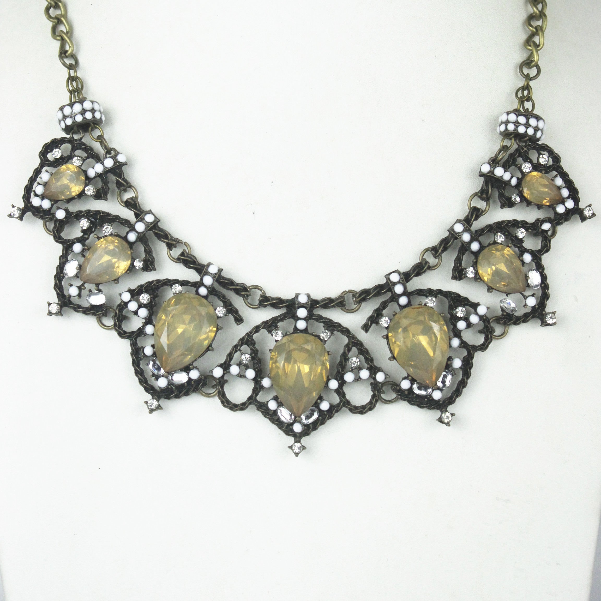 Collar con colgante de cristal N2270