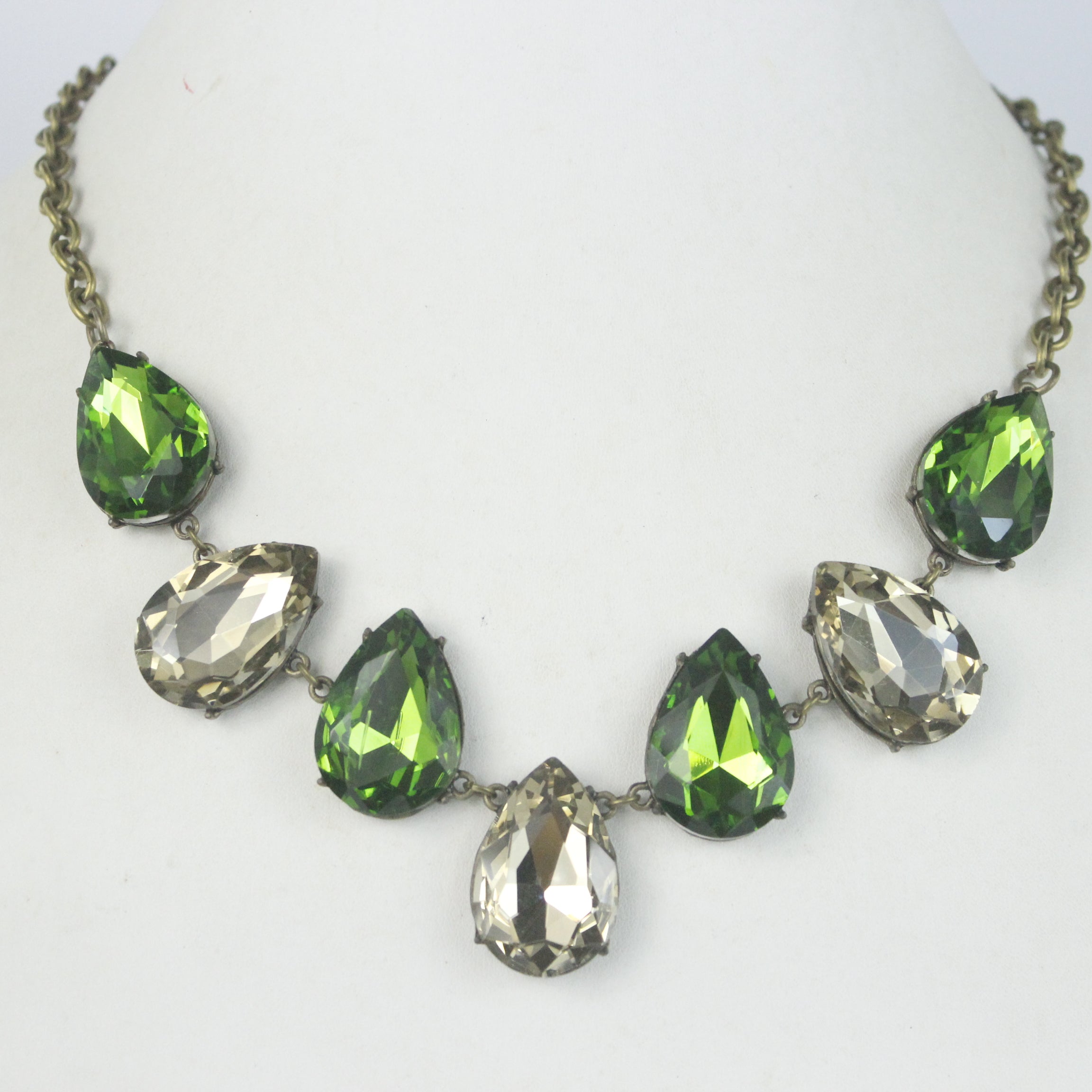 Collares de fiesta de cristal brillante N2280