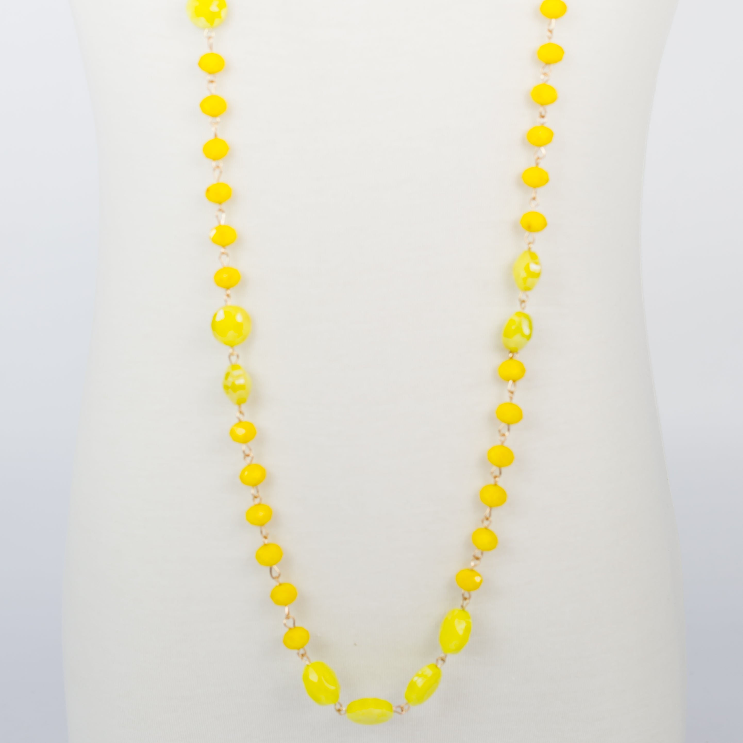 Collar largo de cristal N2371