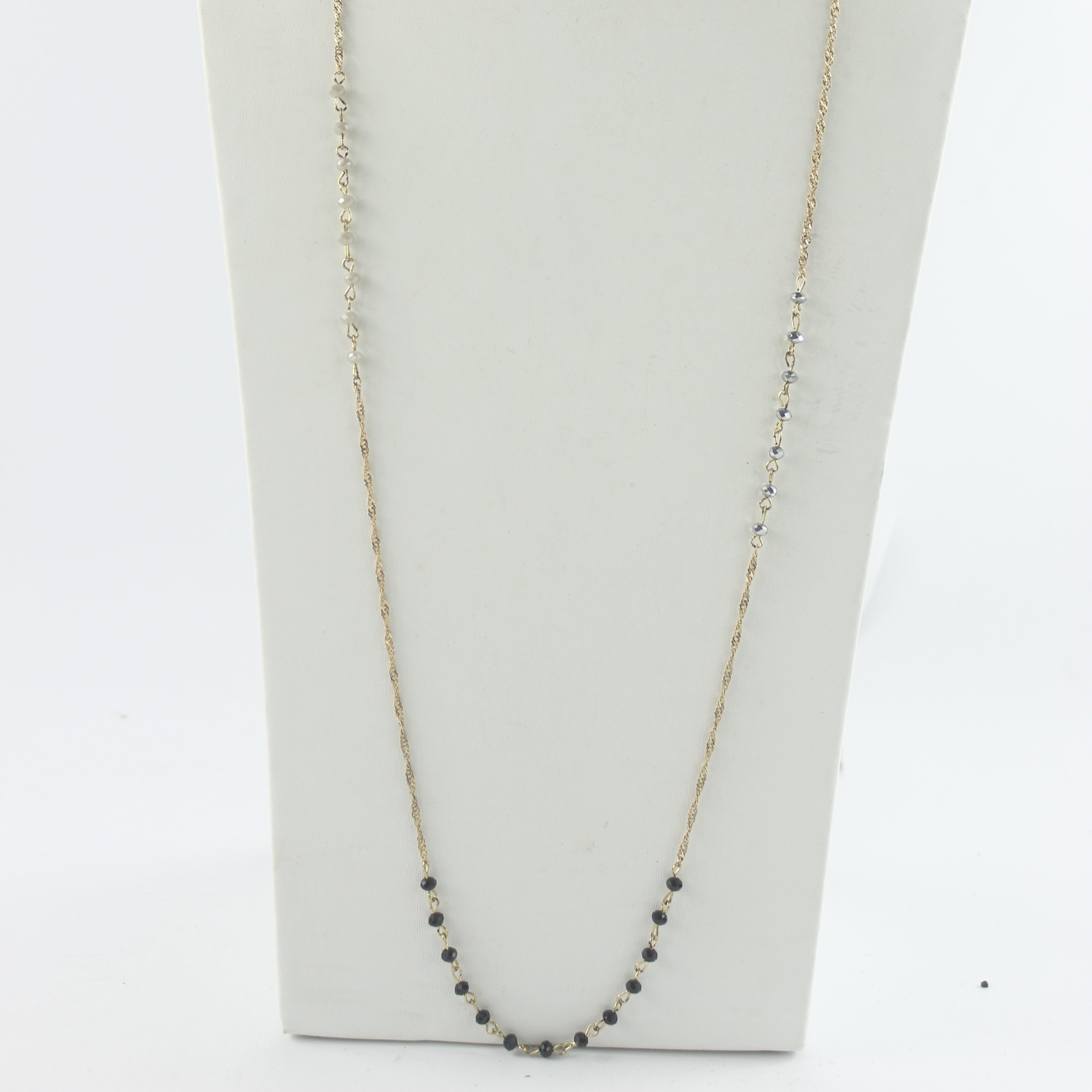 Collares de cadena de cristal N2395