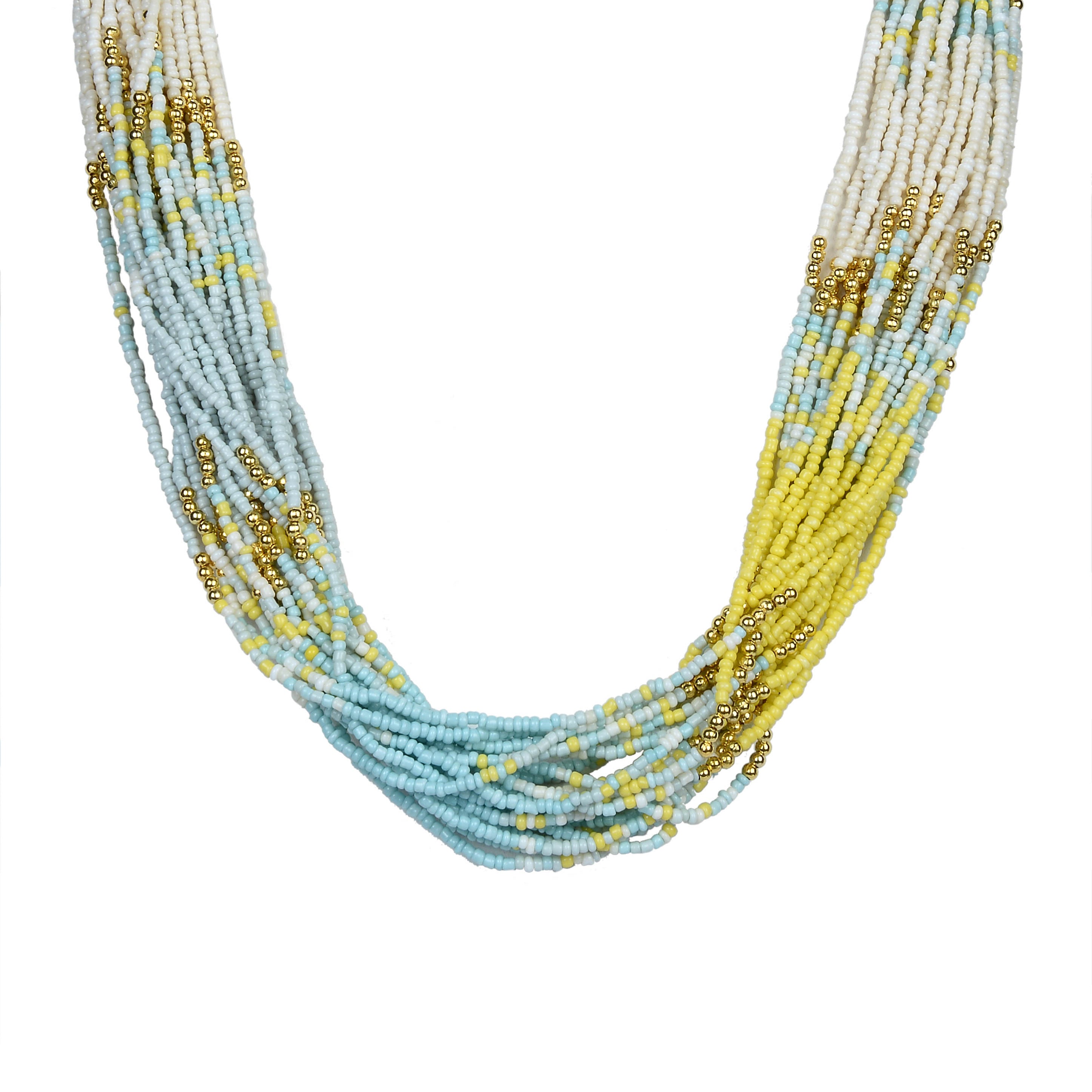 Collares de cuentas multicapa N2430