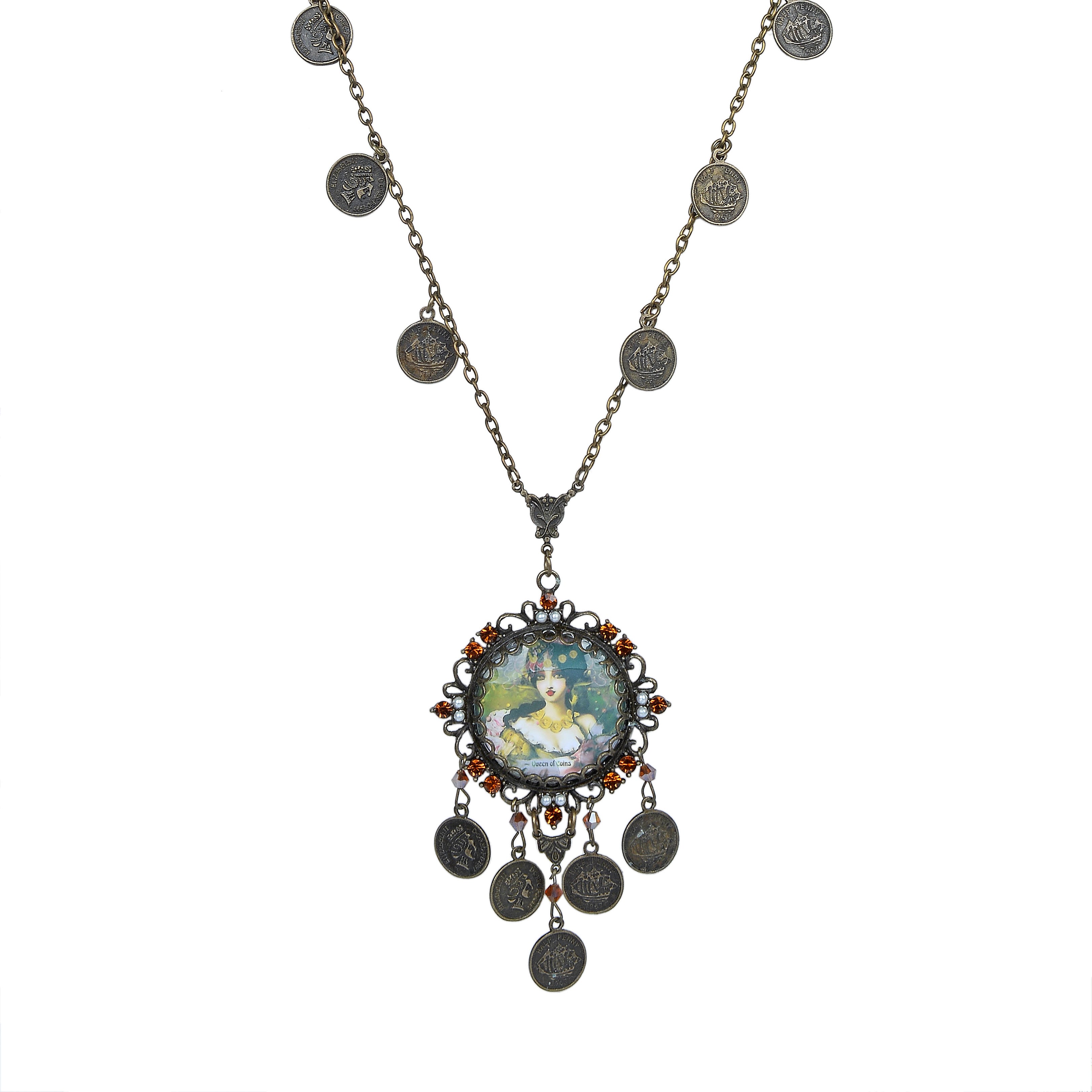 Collar con colgante de imagen N2438