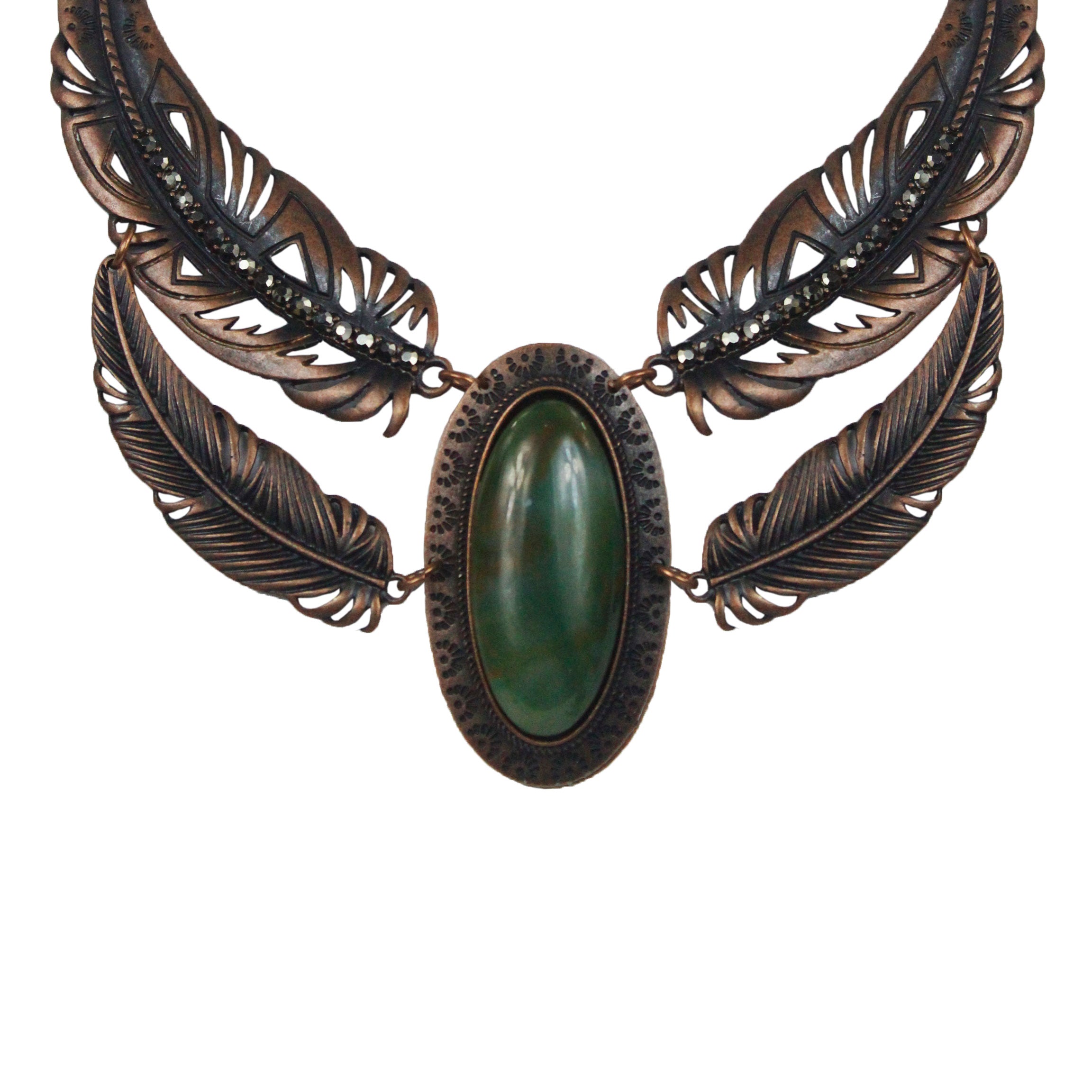 Collar clásico de metal punk N2608