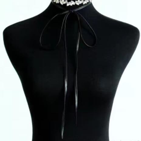 PU Leather Multilayer Choker Necklace N2692