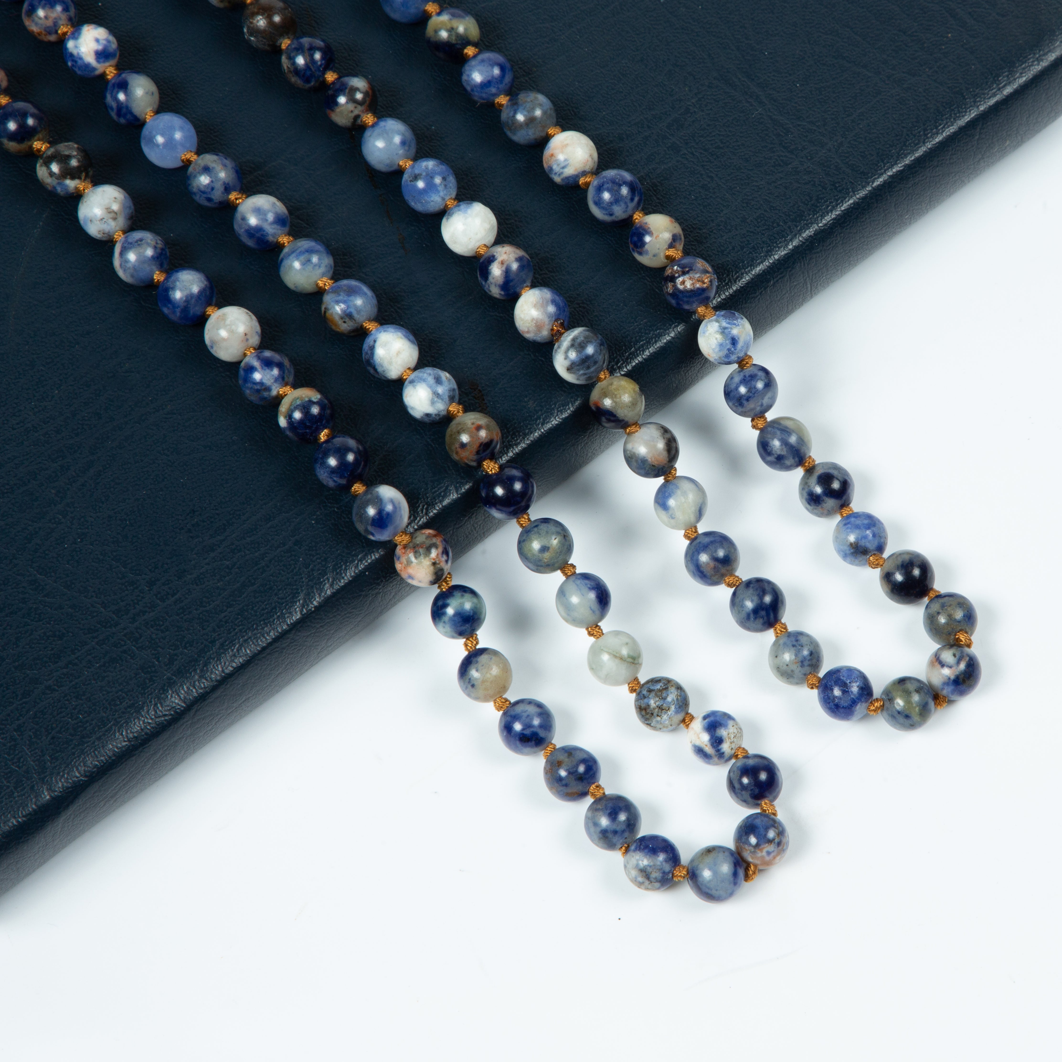 Sodo Lite Bead Long Necklace N2740