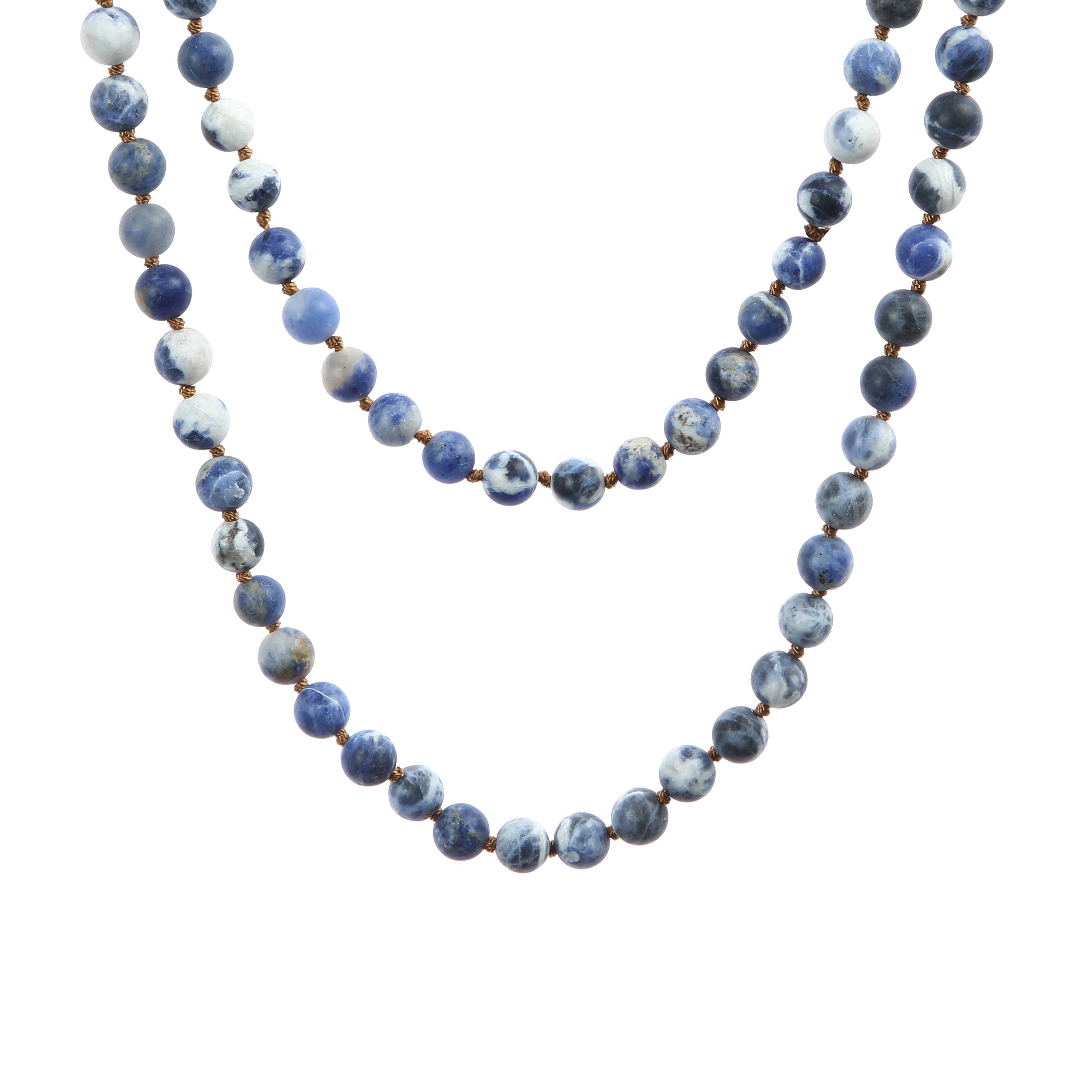 Sodo Lite Bead Long Necklace N2740