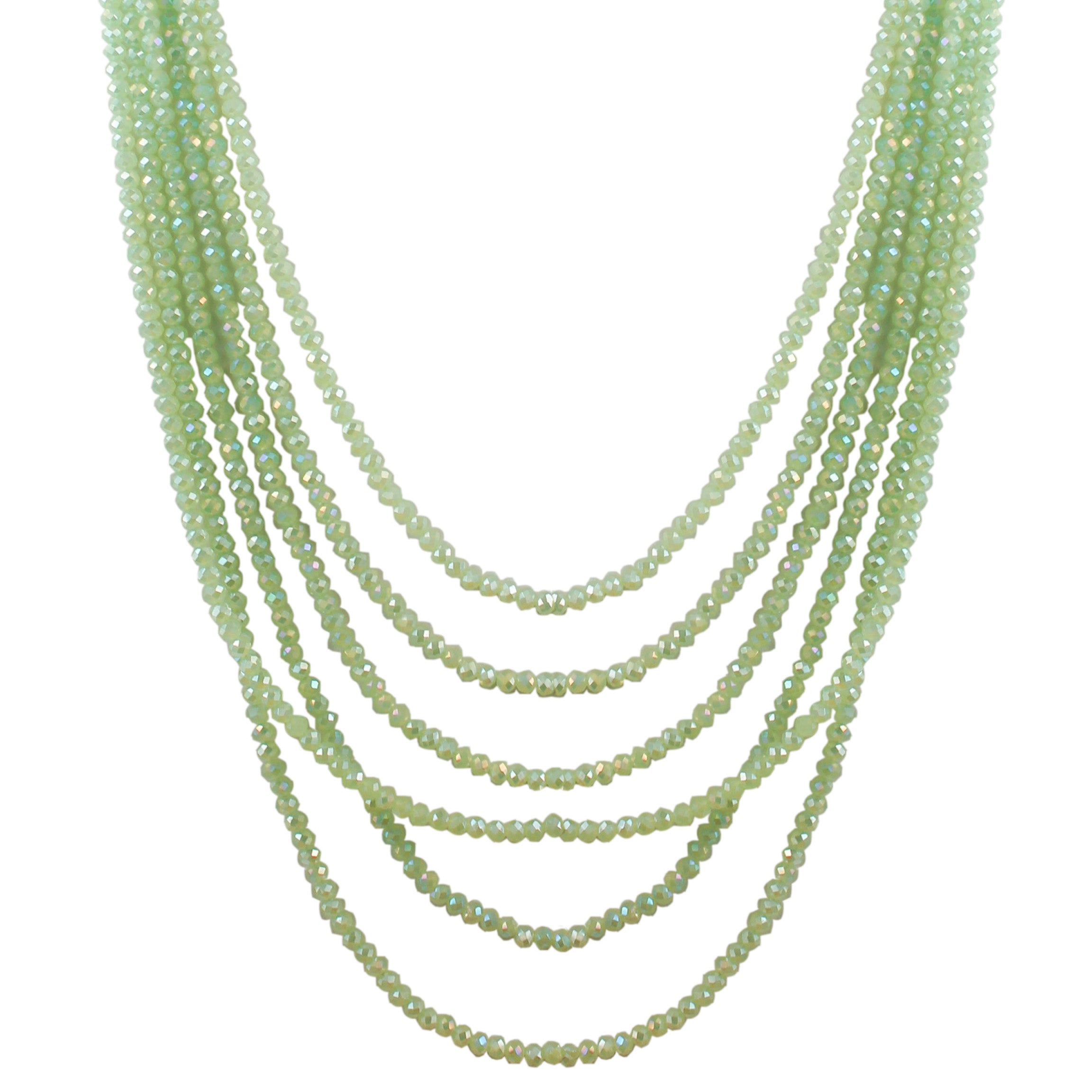 Collar de perlas y cadena de múltiples capas N2898