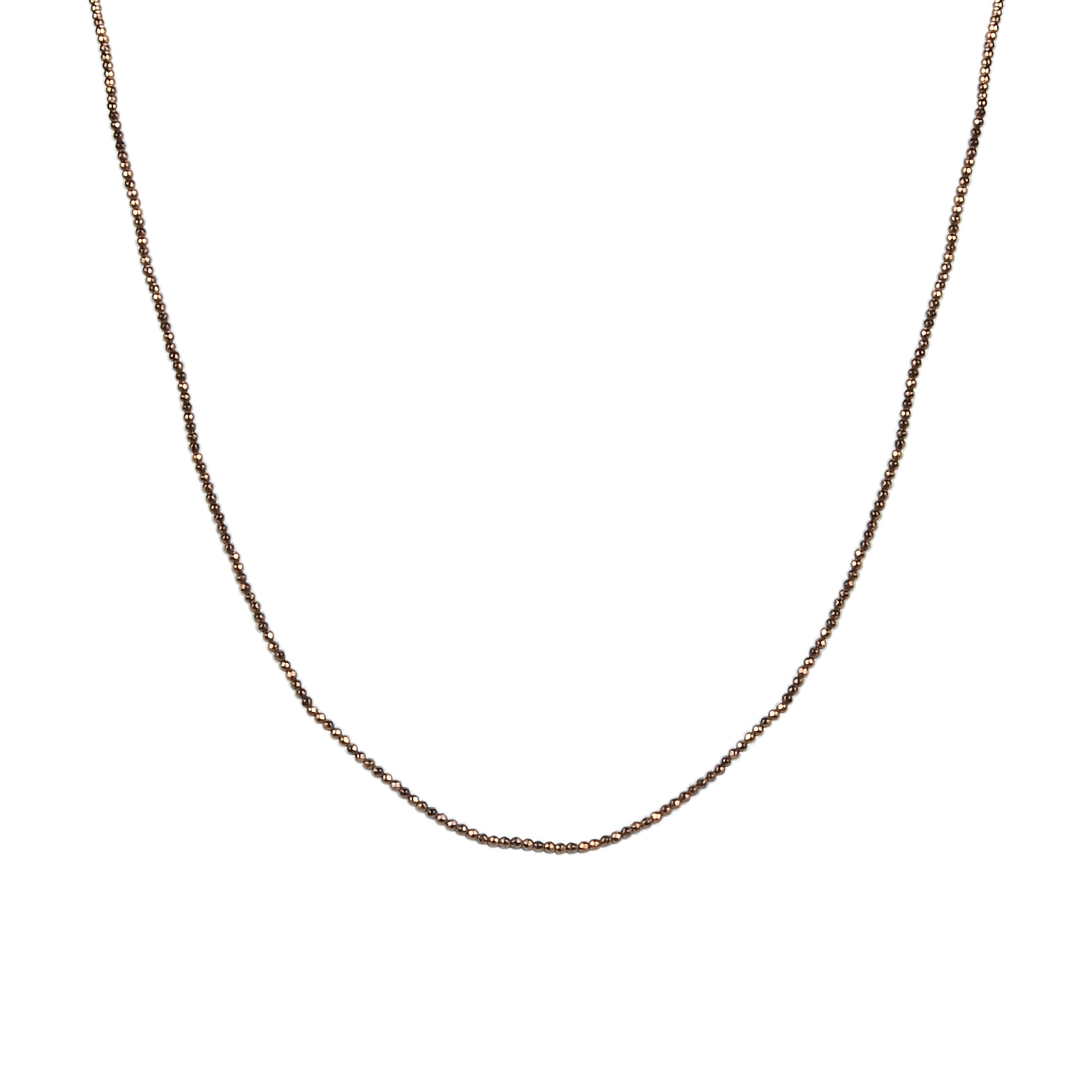 Collares colgantes de piedra de hematita para mujer N2985