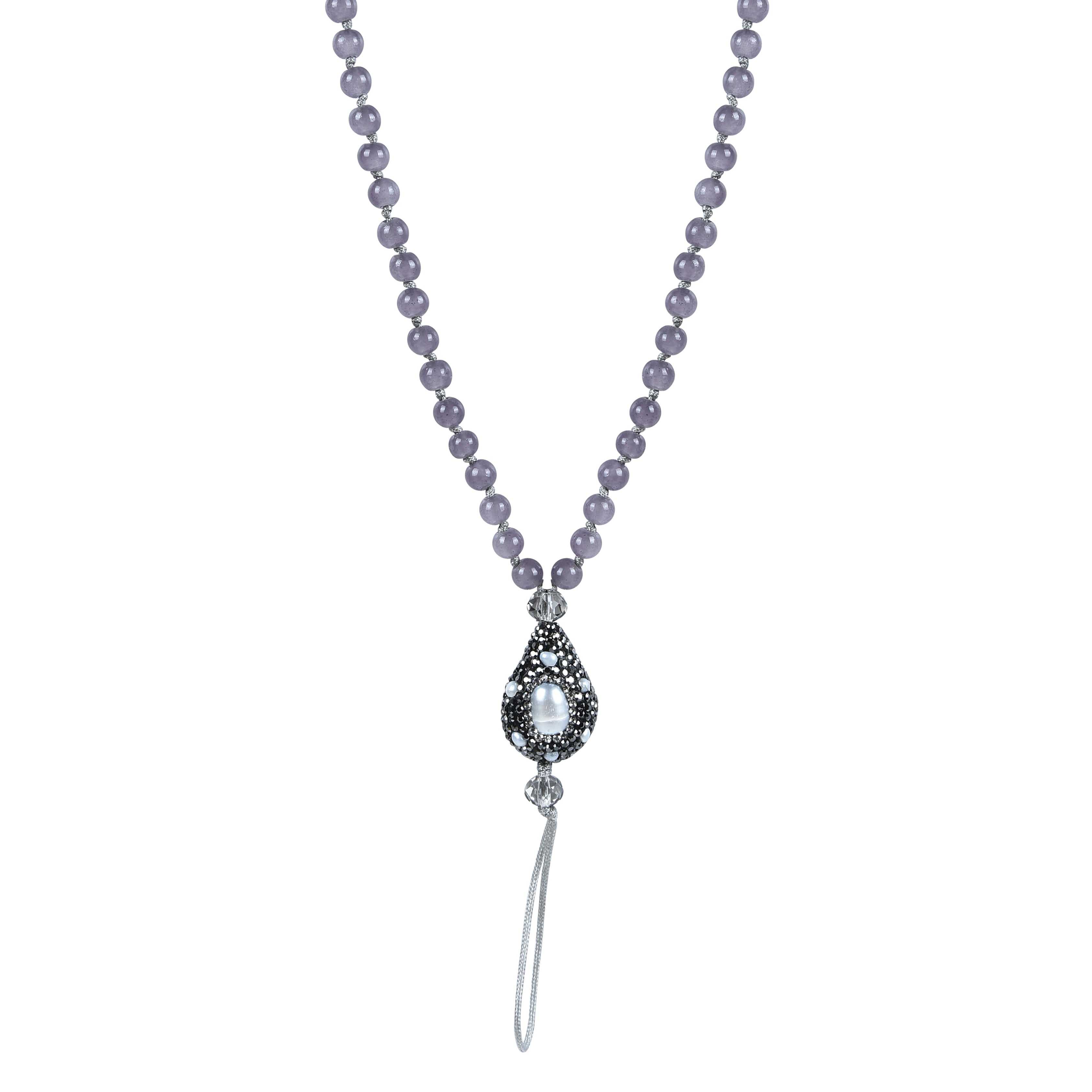 Pearl and Bead Neck Lanyard N3083