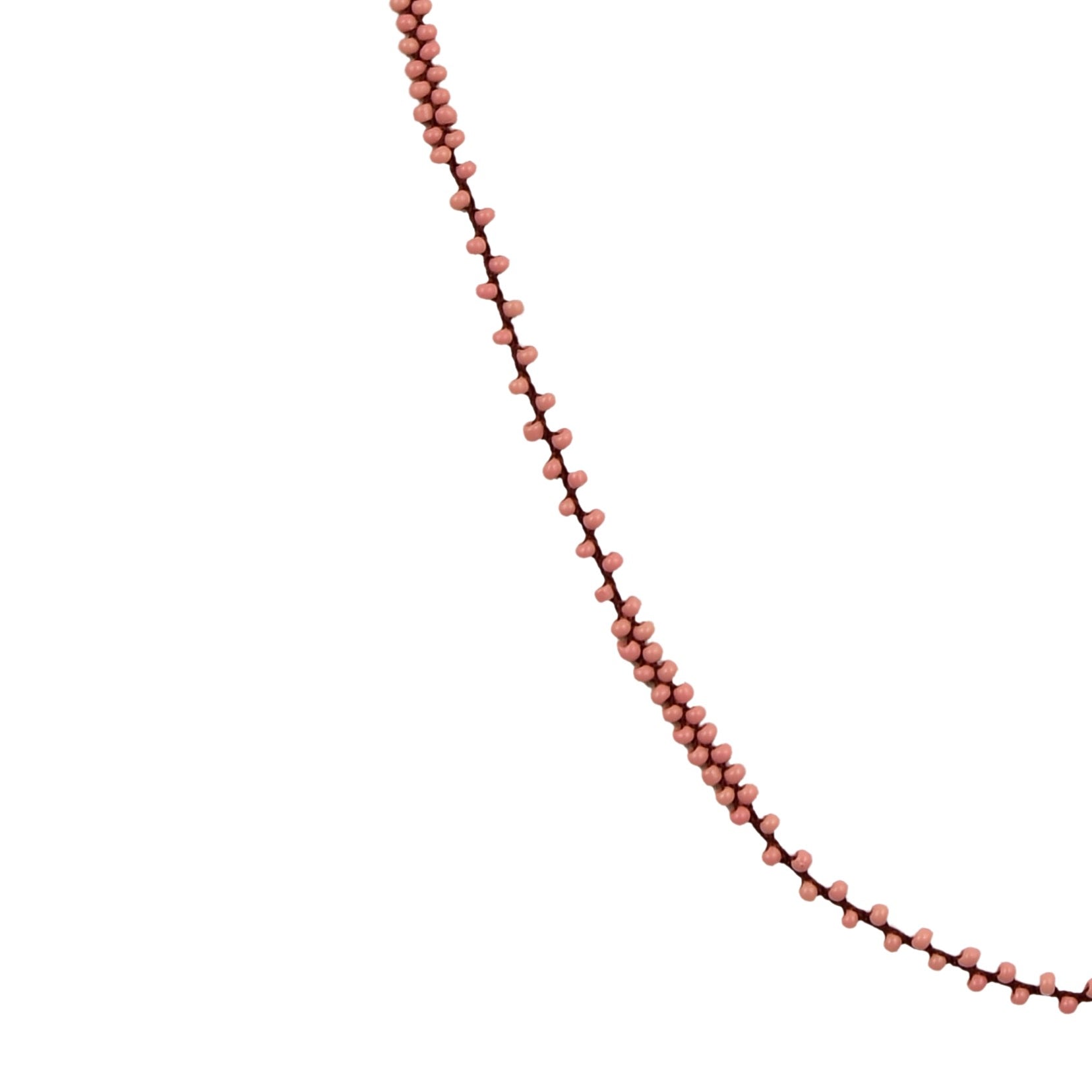 Collar largo de cuentas de semillas N3261