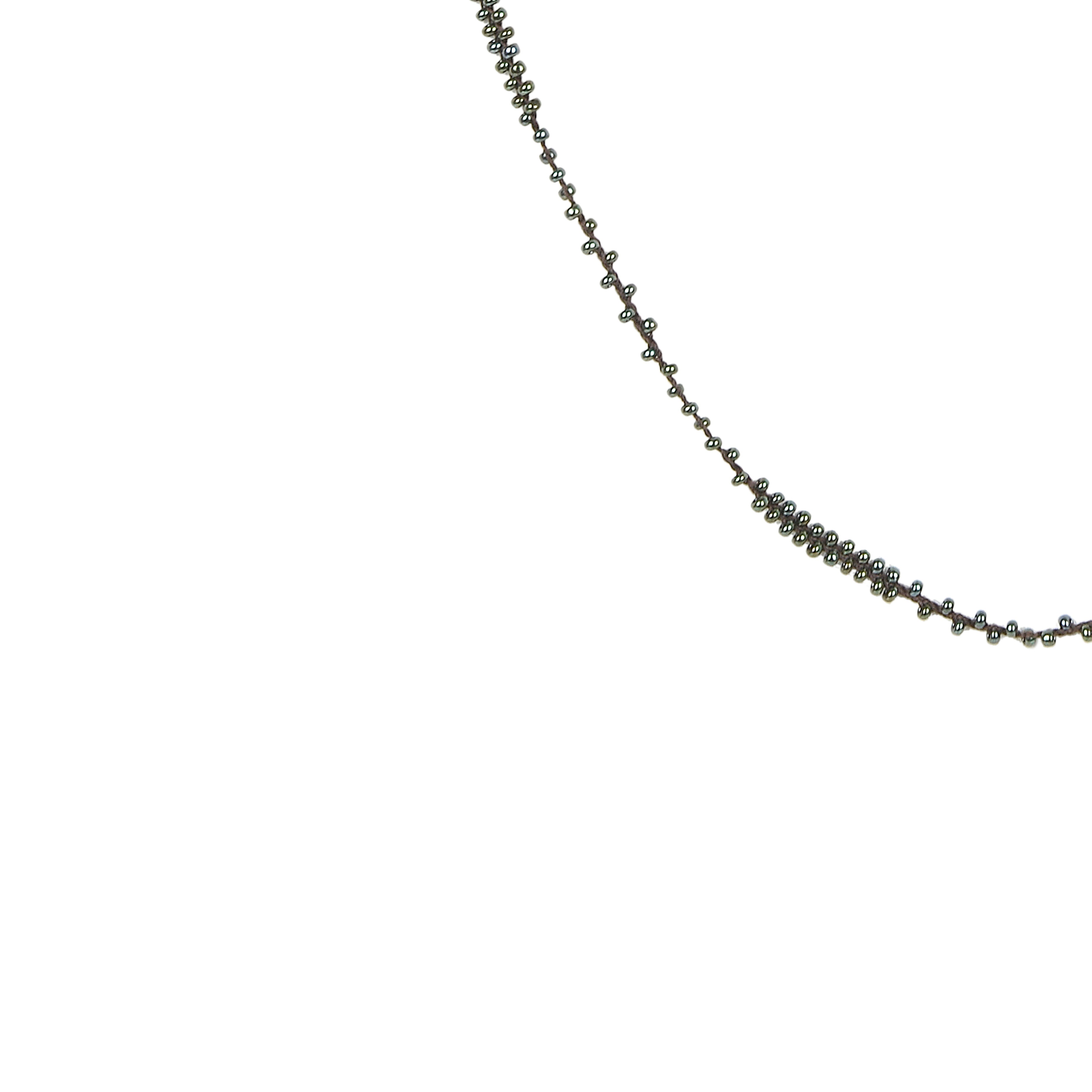 Collar largo de cuentas de semillas N3261