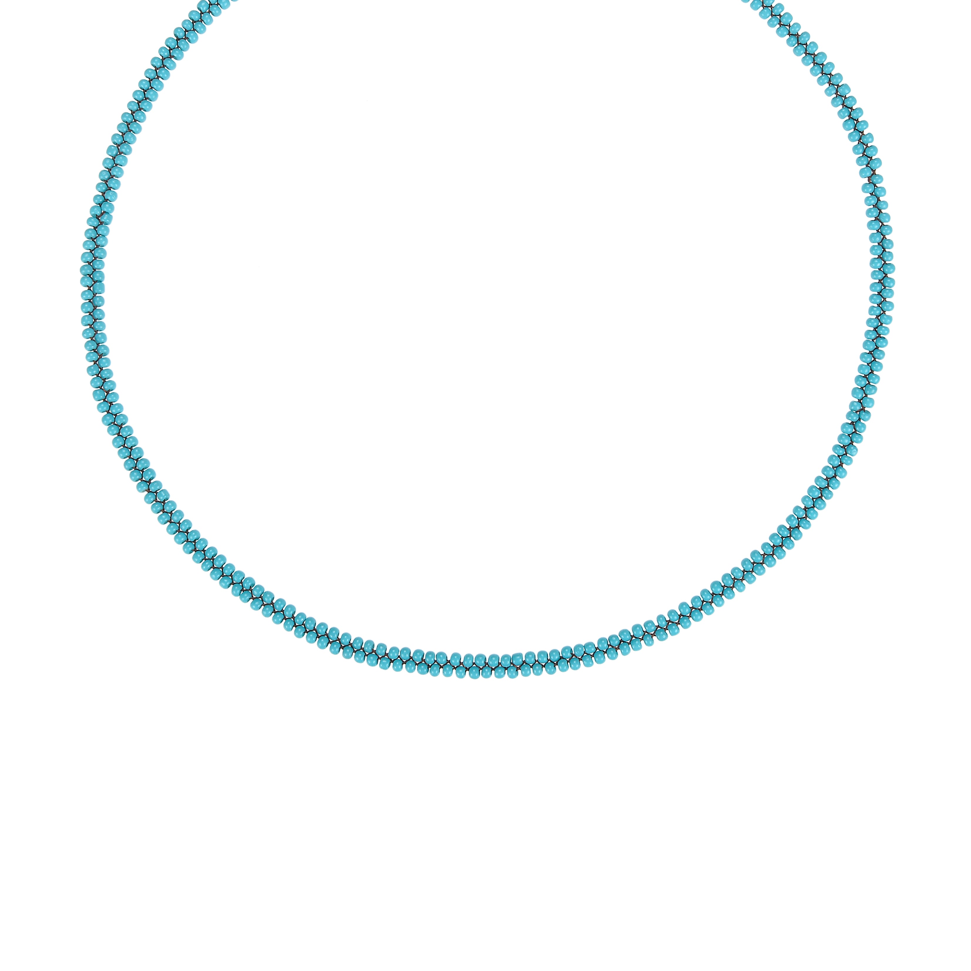 Simple Tiny Bead Chain Necklace for Pendant N3262