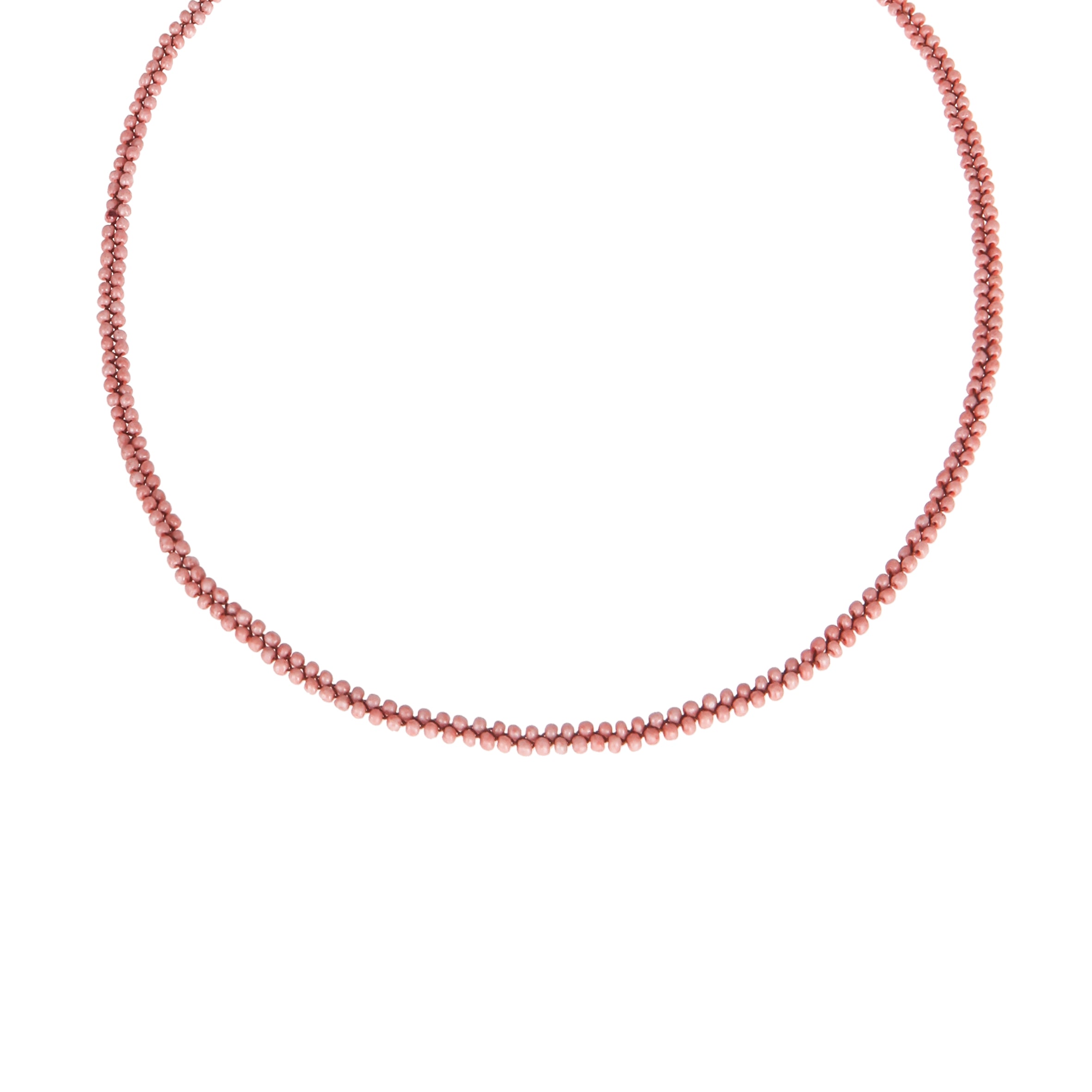 Simple Tiny Bead Chain Necklace for Pendant N3262