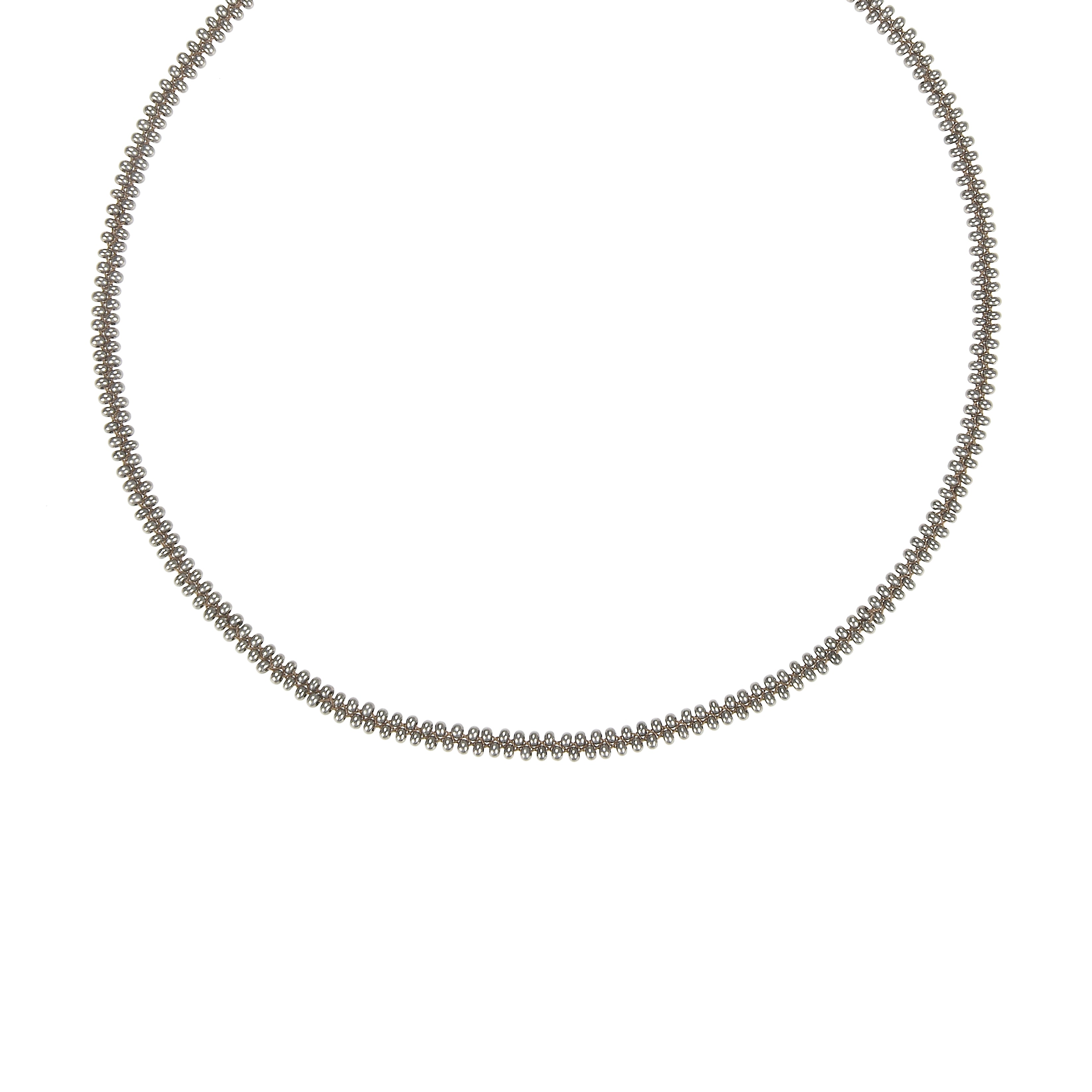 Simple Tiny Bead Chain Necklace for Pendant N3262