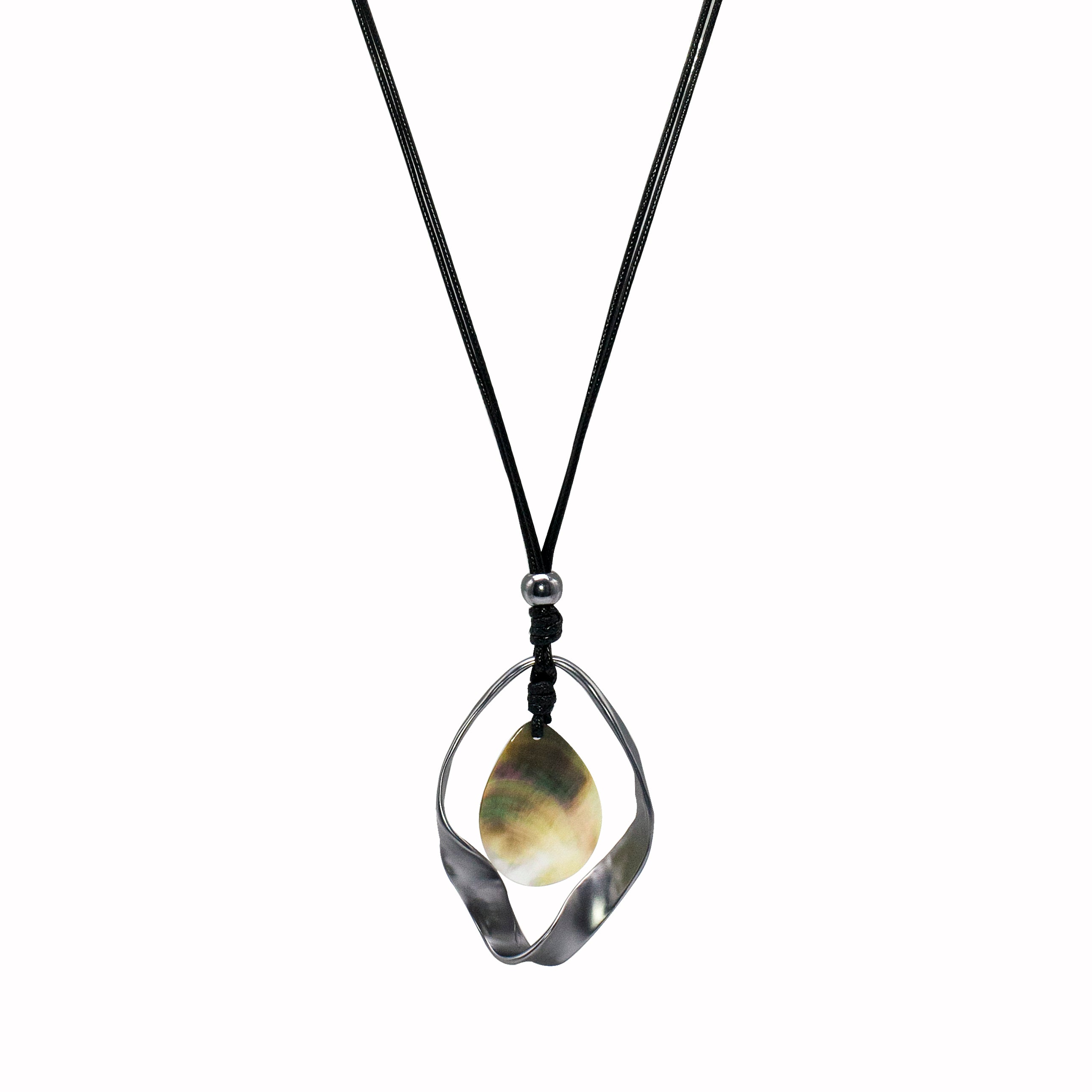 Geometric Metal Necklace N3272