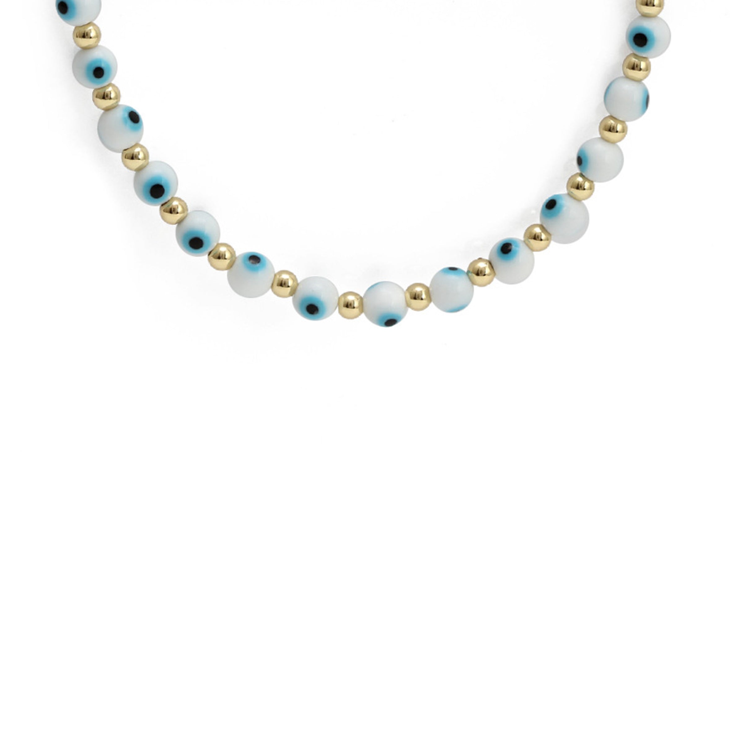 Evil Eye Bead Necklace N4994
