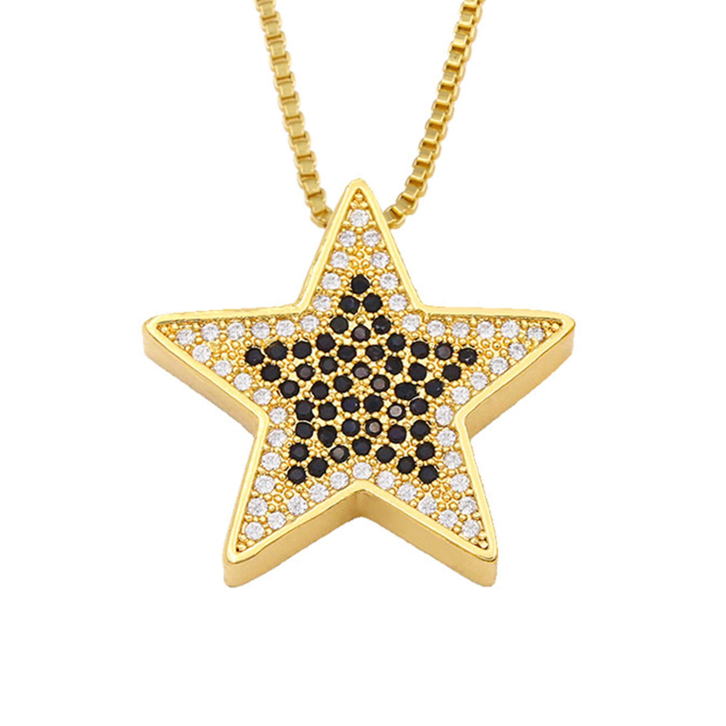 Star Cubic Zirconia Necklace N5193