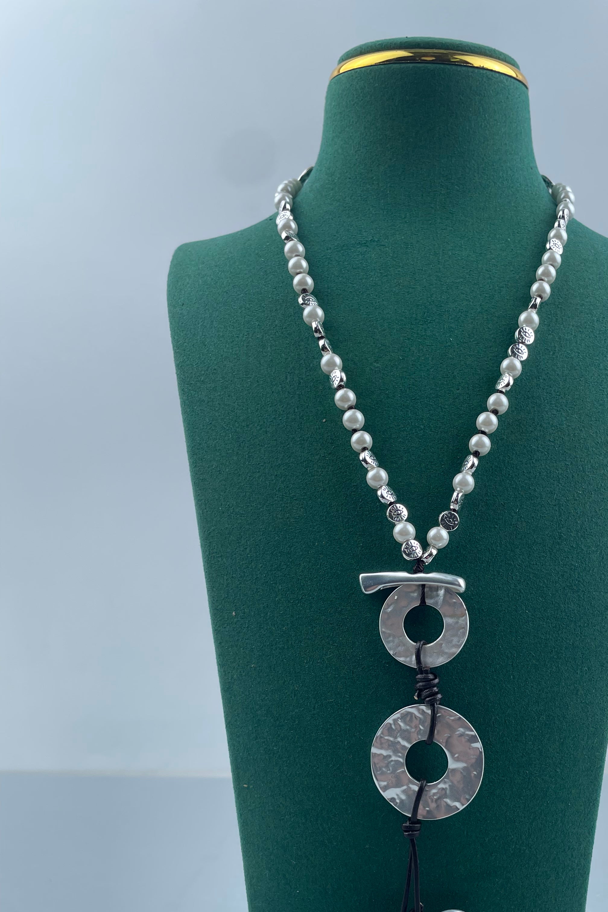 Silver Heart Necklace N5545