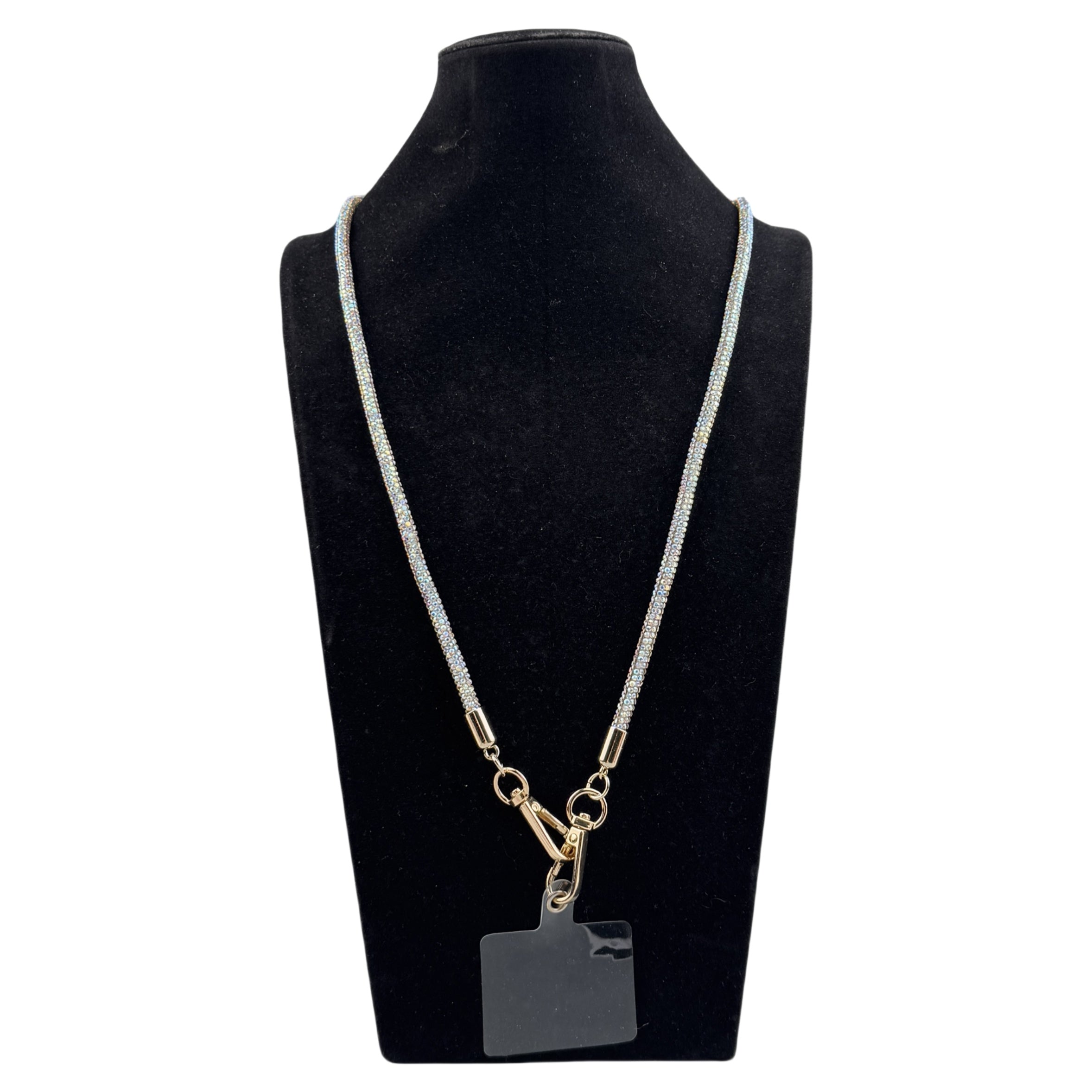 Rhinestone Crossbody Phone Lanyard N5597