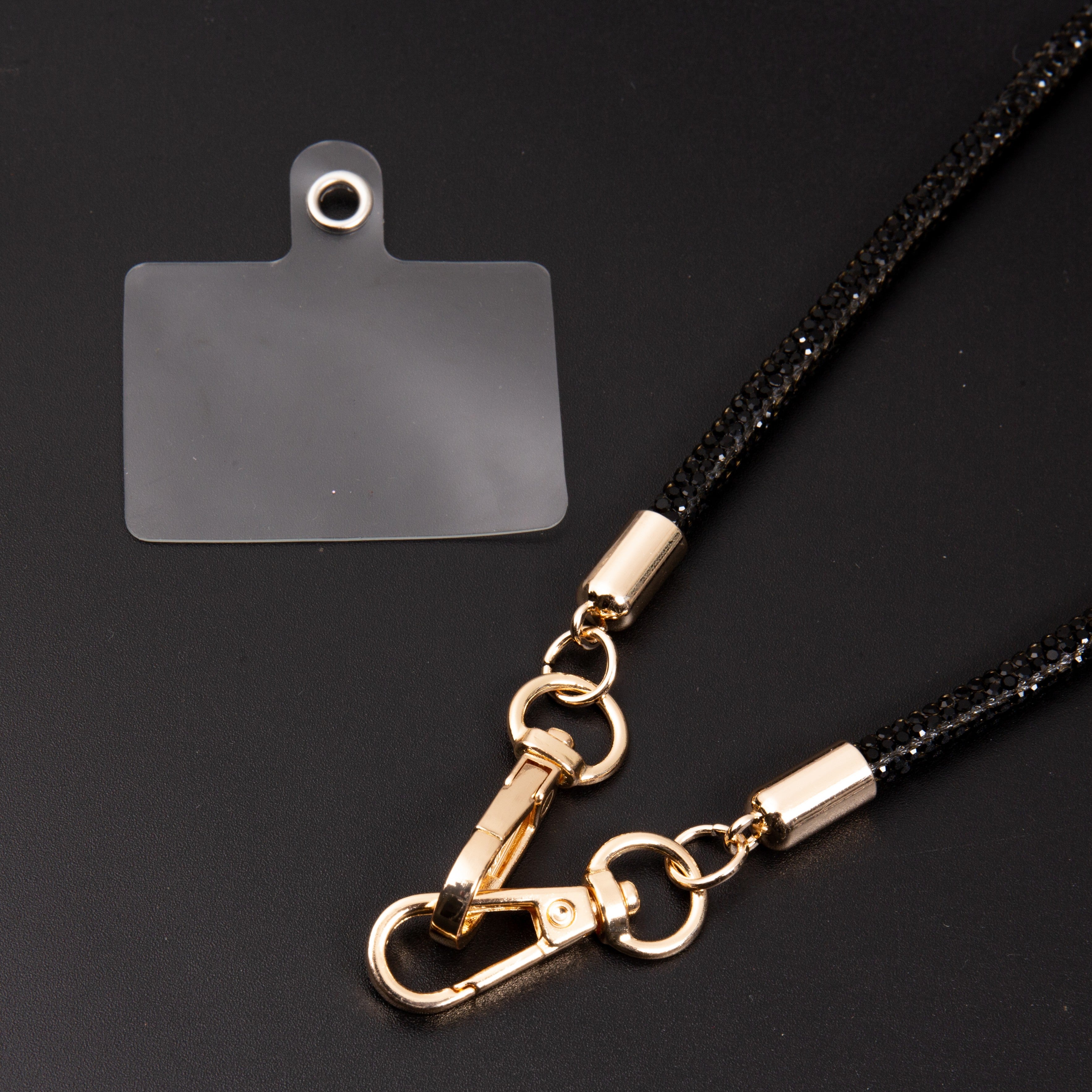 Rhinestone Crossbody Phone Lanyard N5597