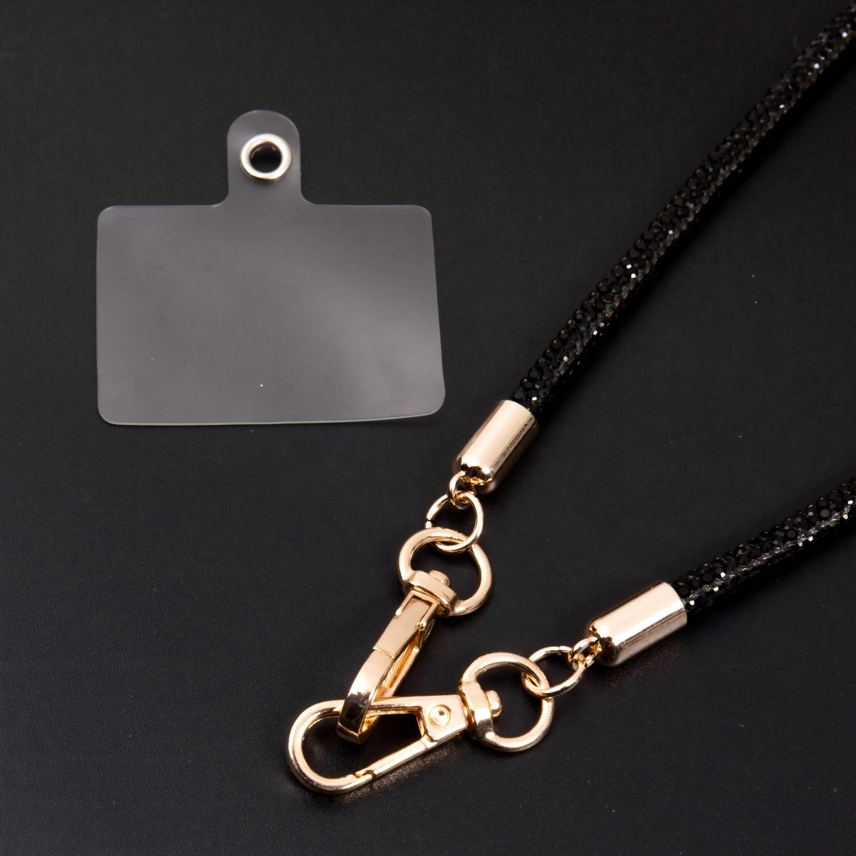 Rhinestone Rope Crossbody Lanyard PC5597