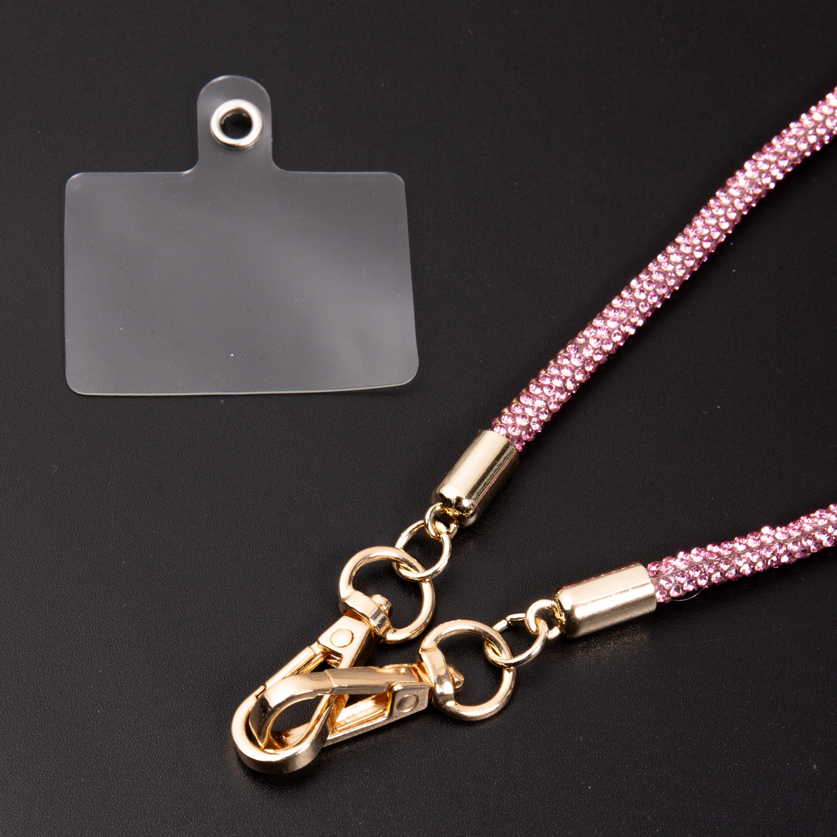 Rhinestone Crossbody Phone Lanyard N5597