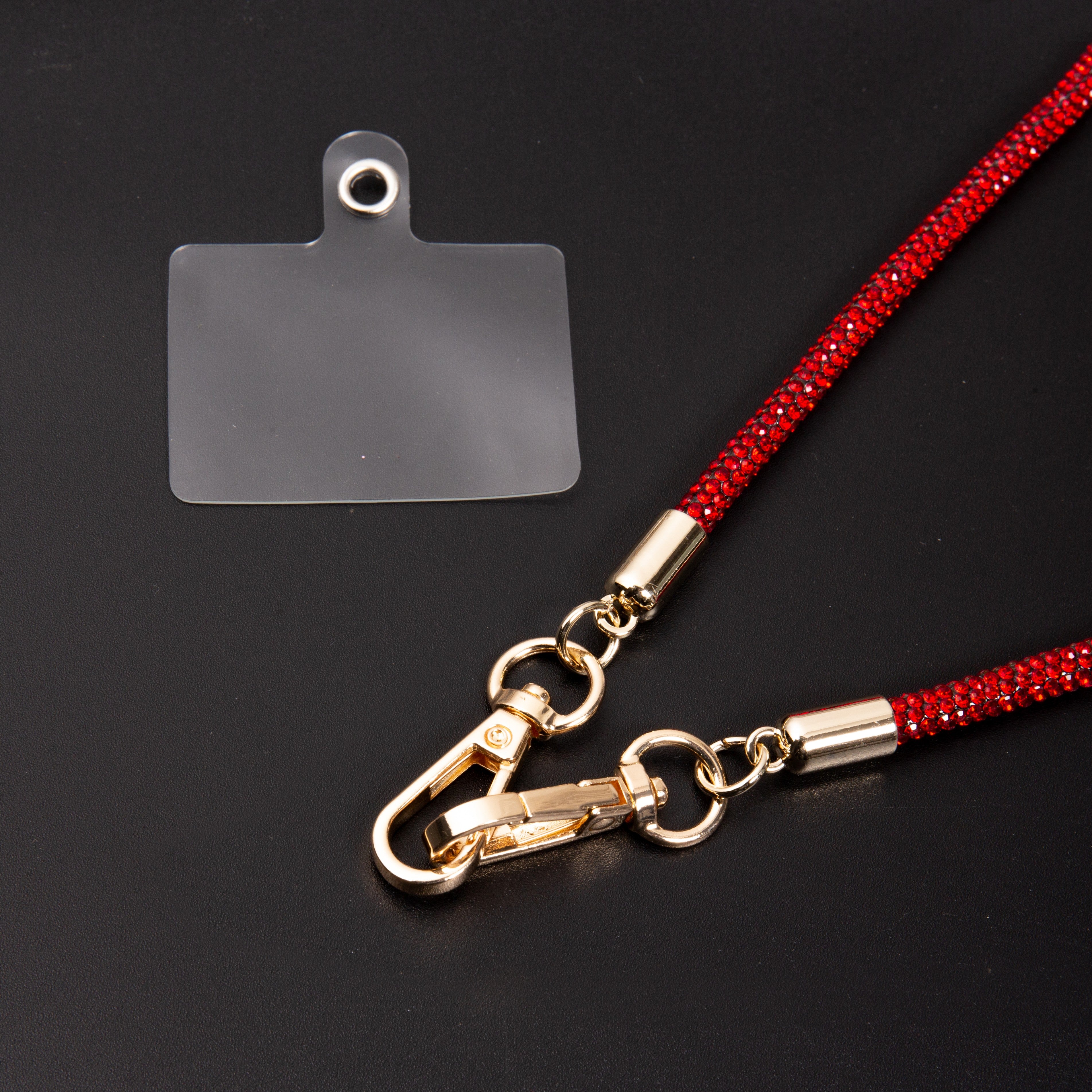Rhinestone Crossbody Phone Lanyard N5597