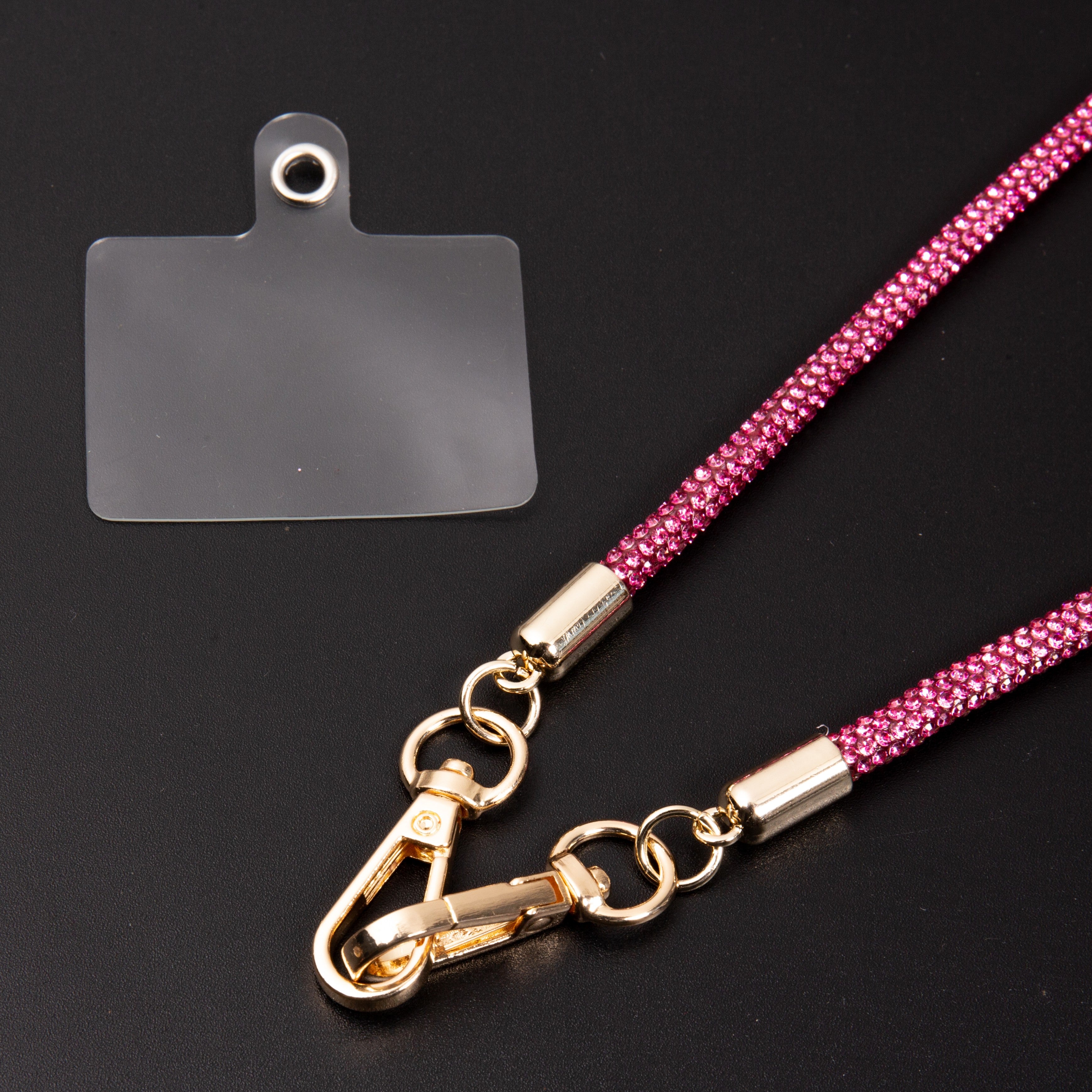 Rhinestone Crossbody Phone Lanyard N5597