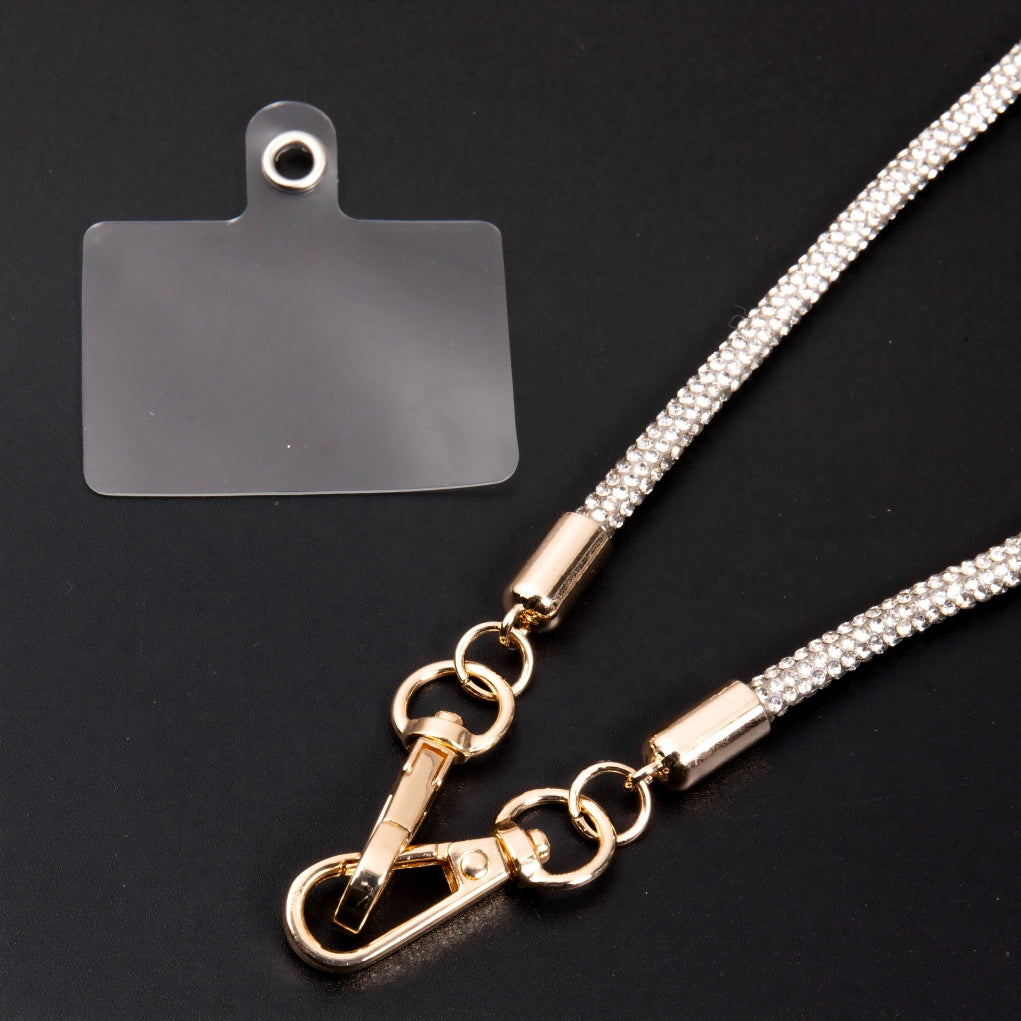 Rhinestone Rope Crossbody Lanyard PC5597