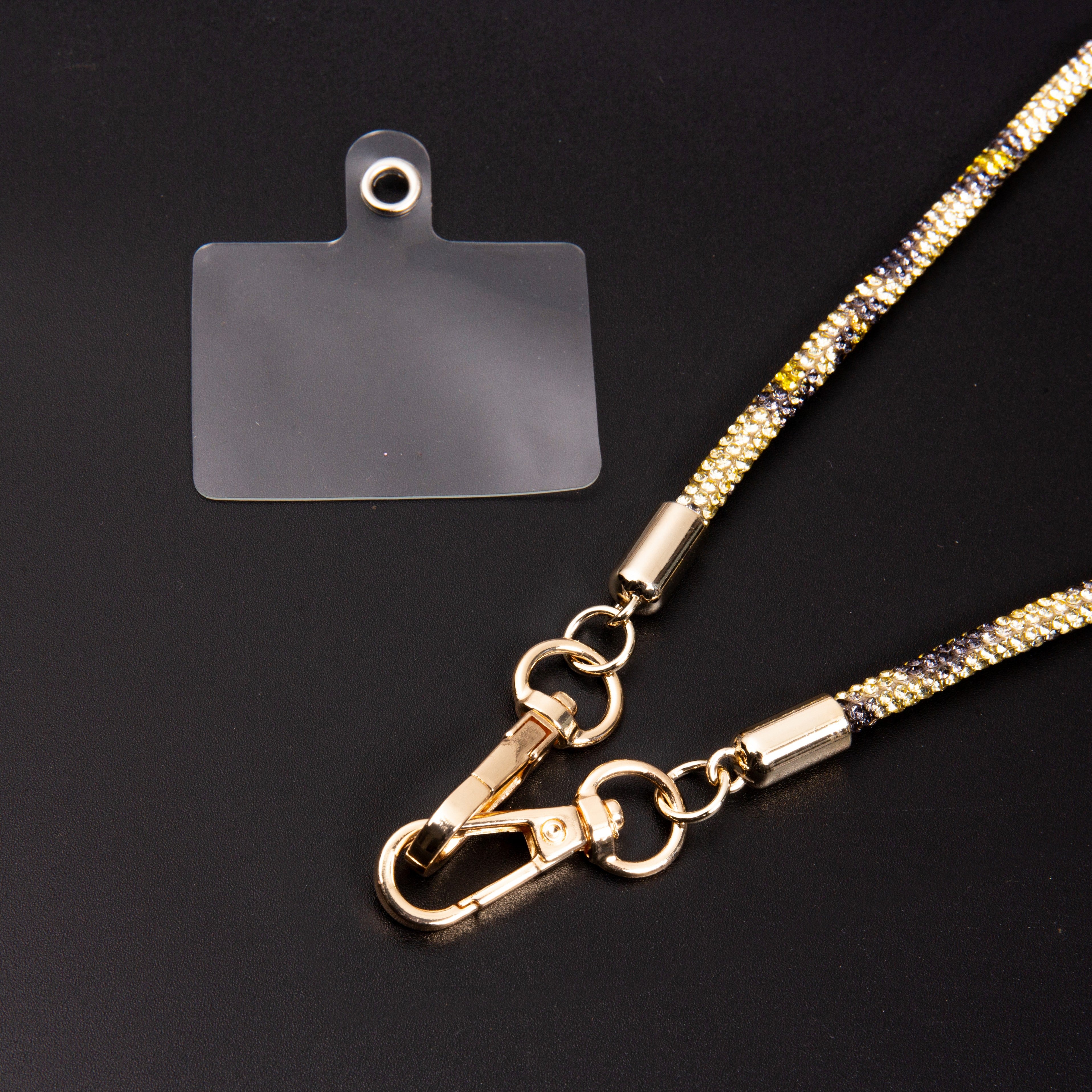 Rhinestone Crossbody Phone Lanyard N5597