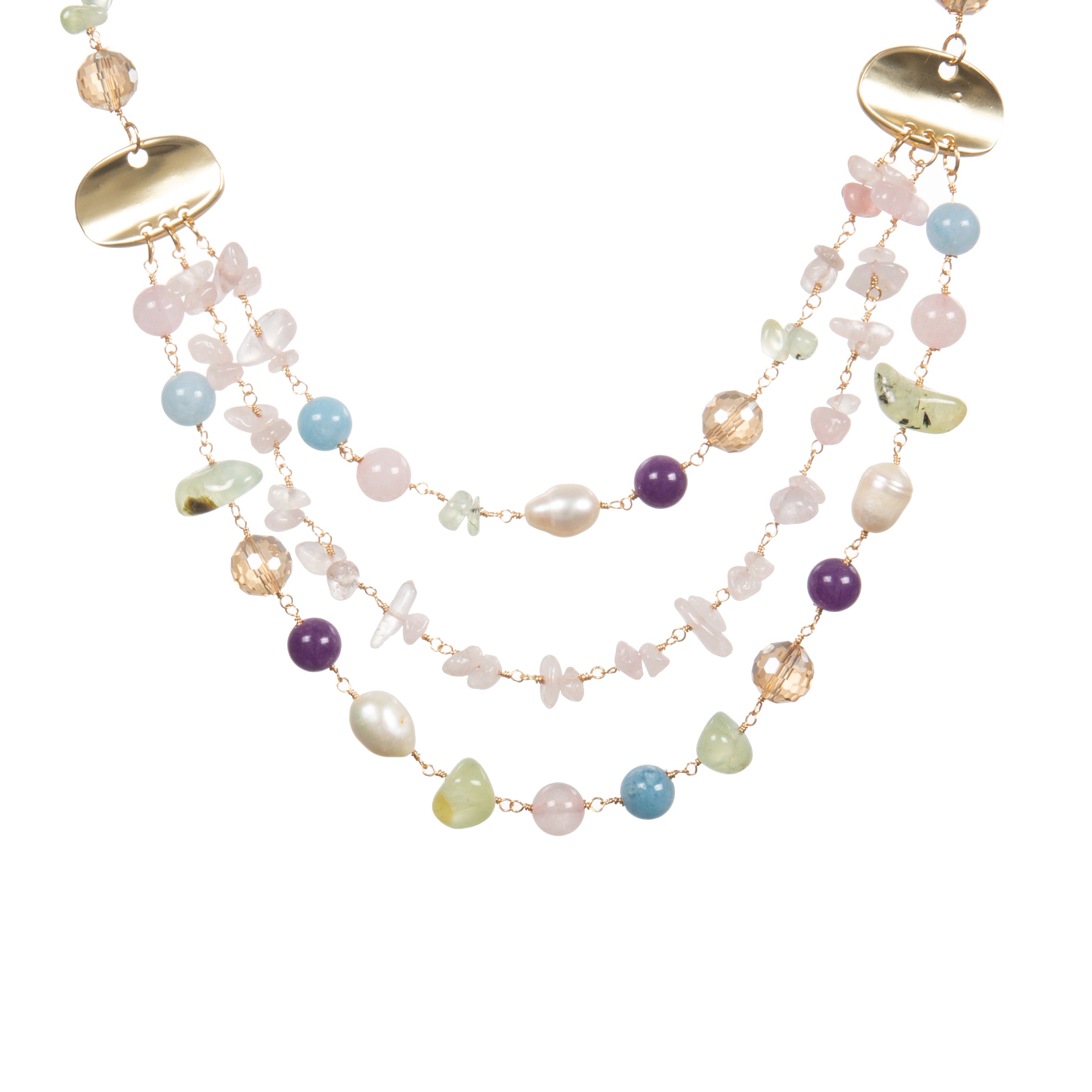 Mixed Stones Necklace Set N5653