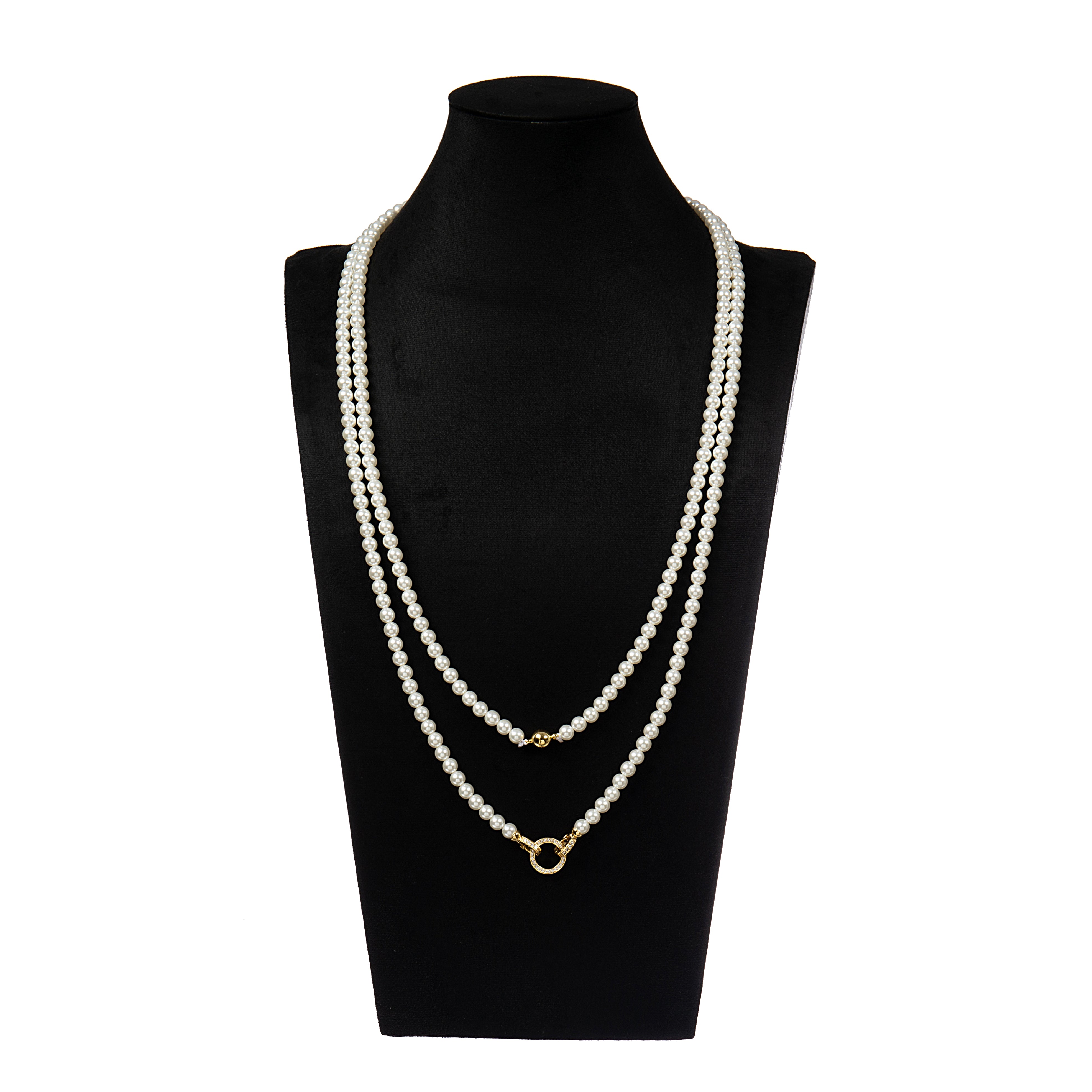 Baroque Style Lock Necklace N5723