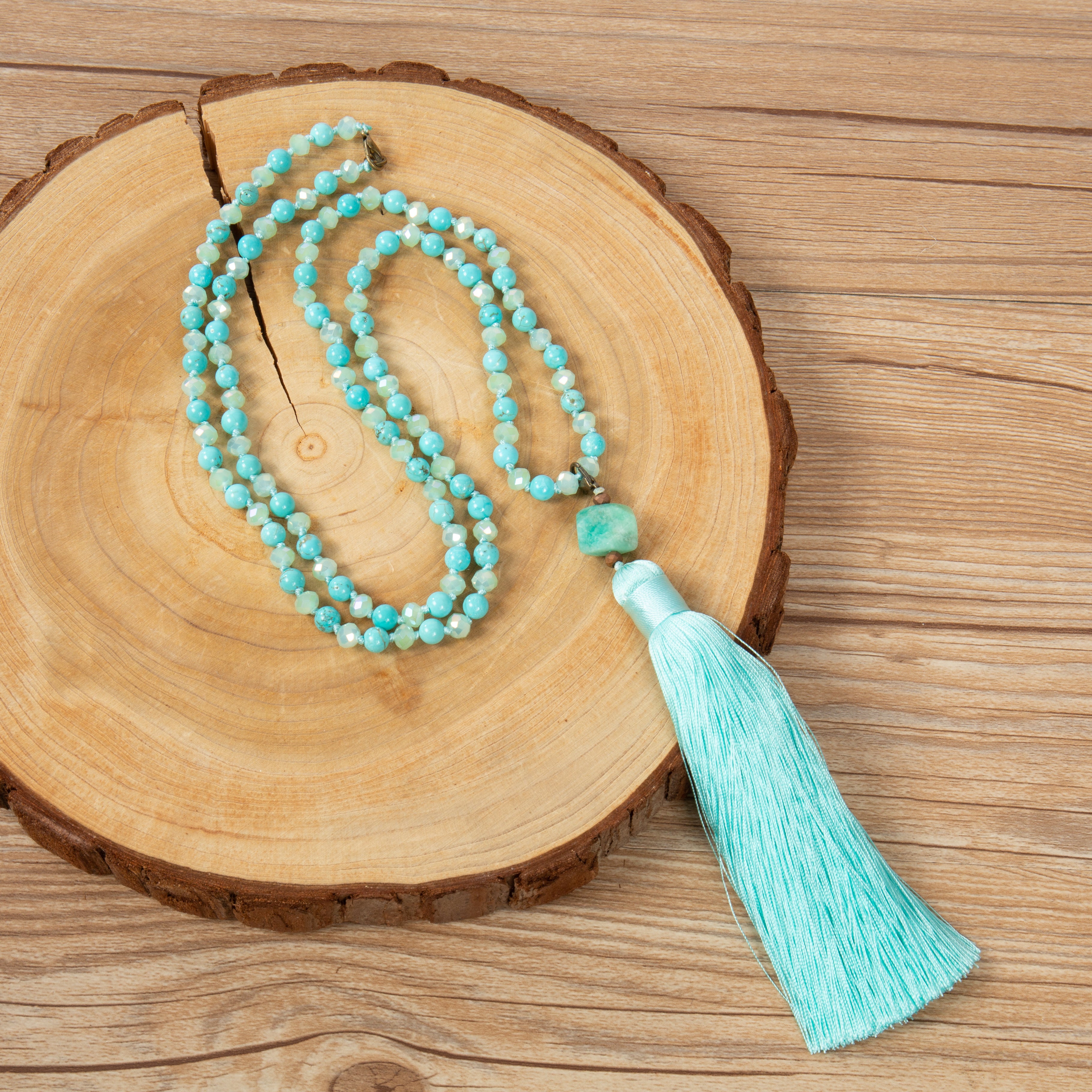 Cracked Turquoise Necklace N5823