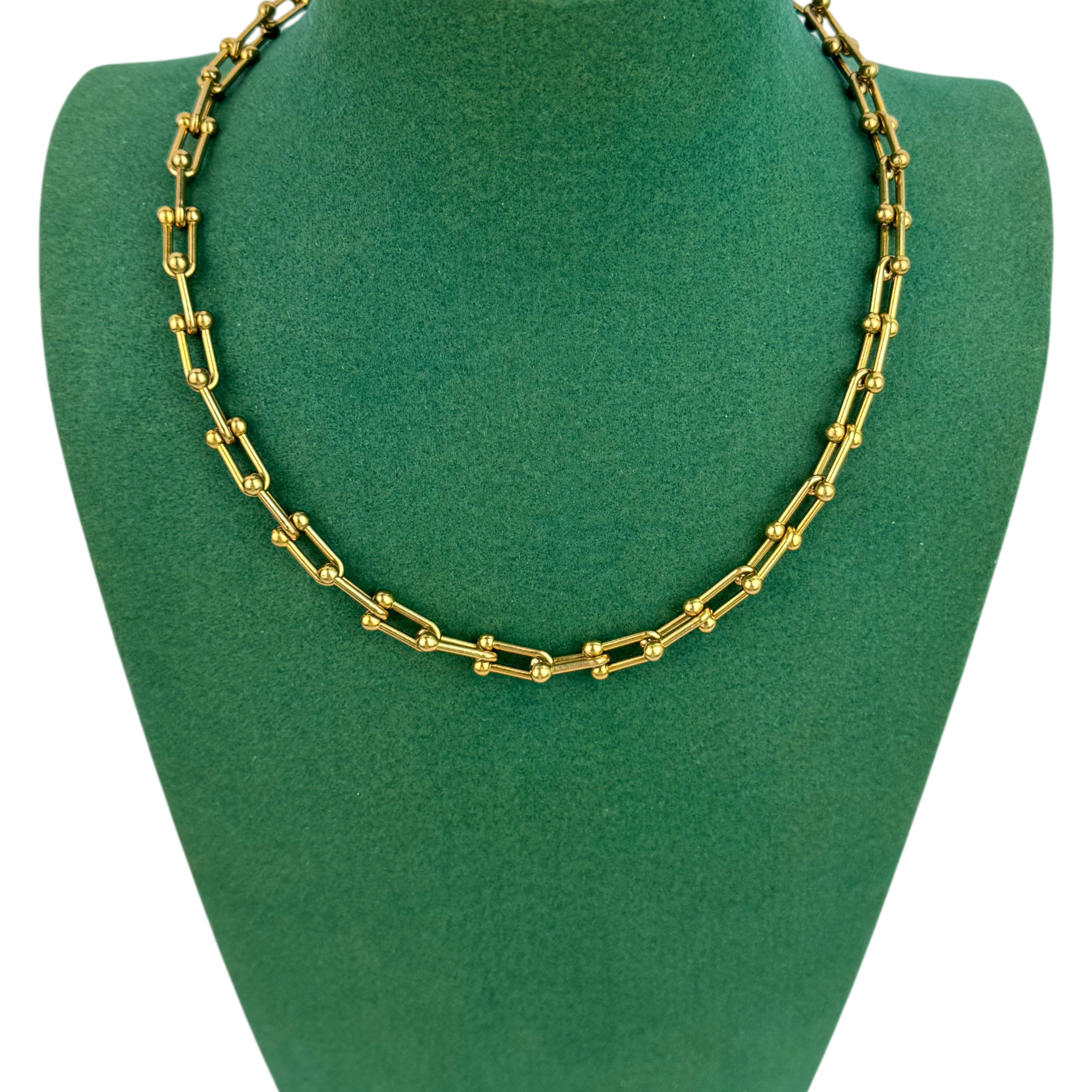 Lock Chain Stainless Steel Necklace N5878