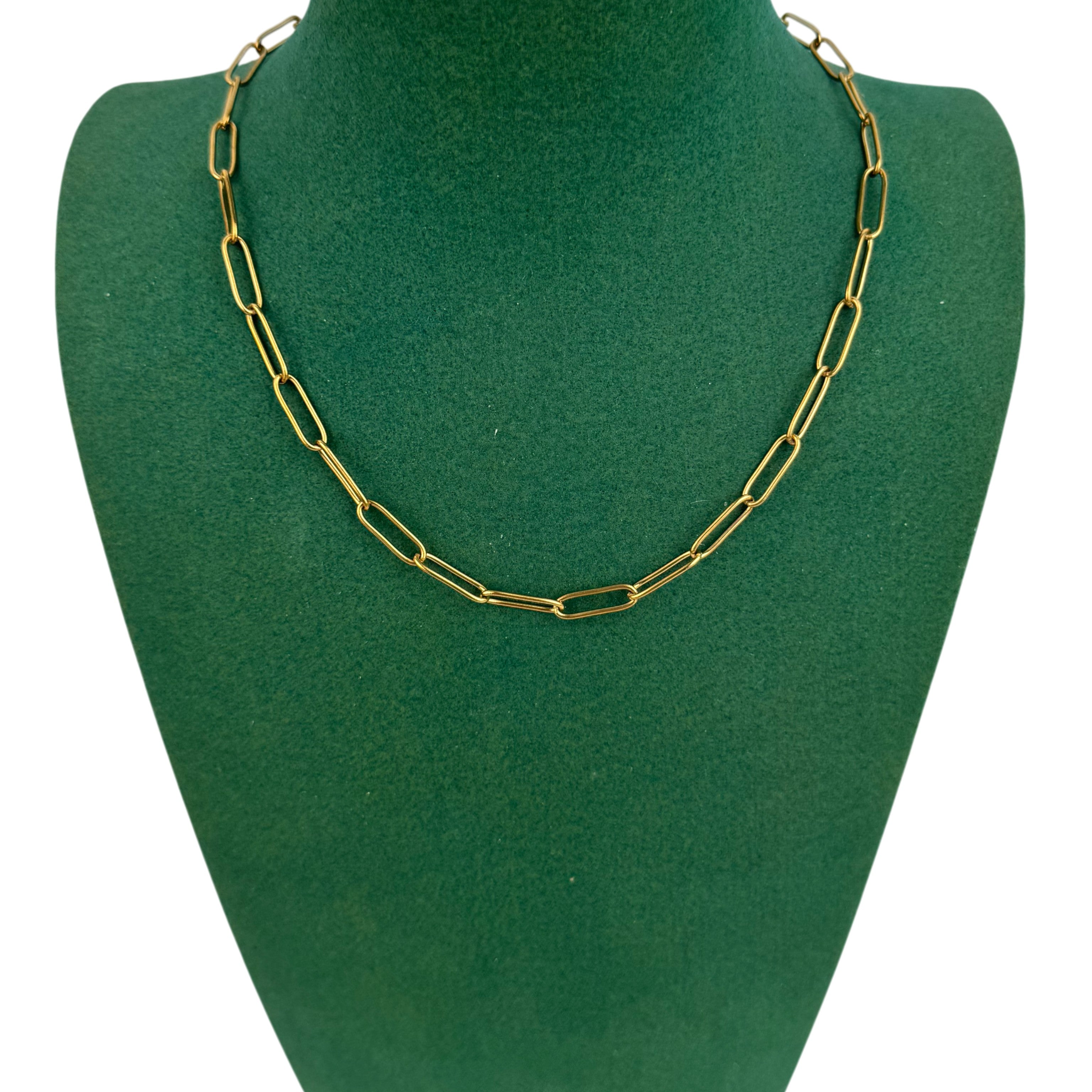 Lock Chain Stainless Steel Necklace N5882