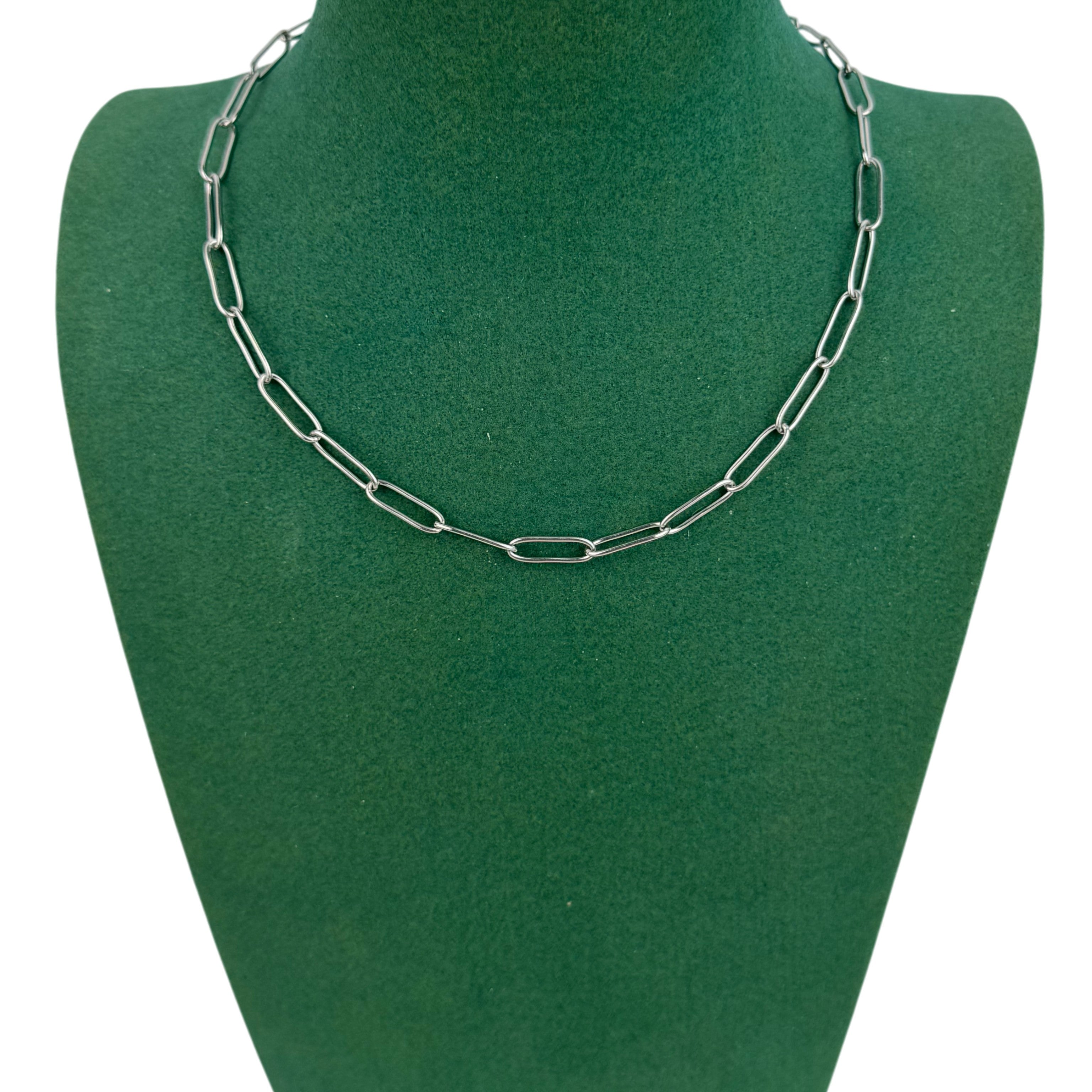 Lock Chain Stainless Steel Necklace N5889