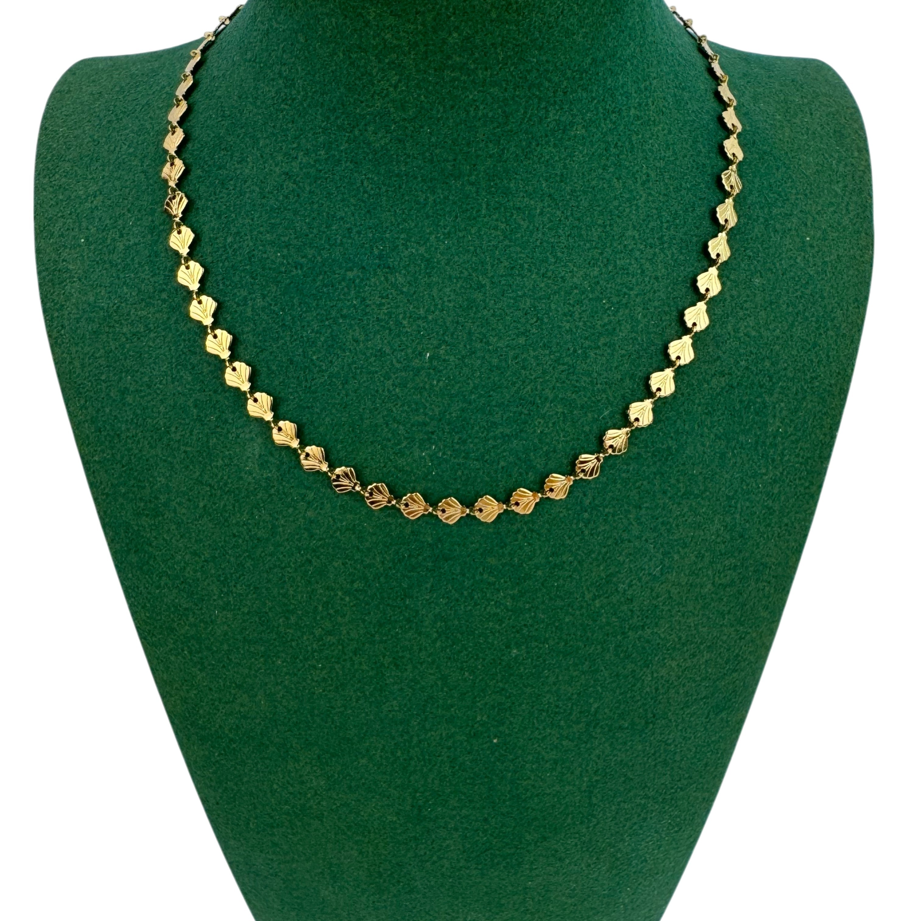 Shell Shape Stainless Steel Necklace N5892