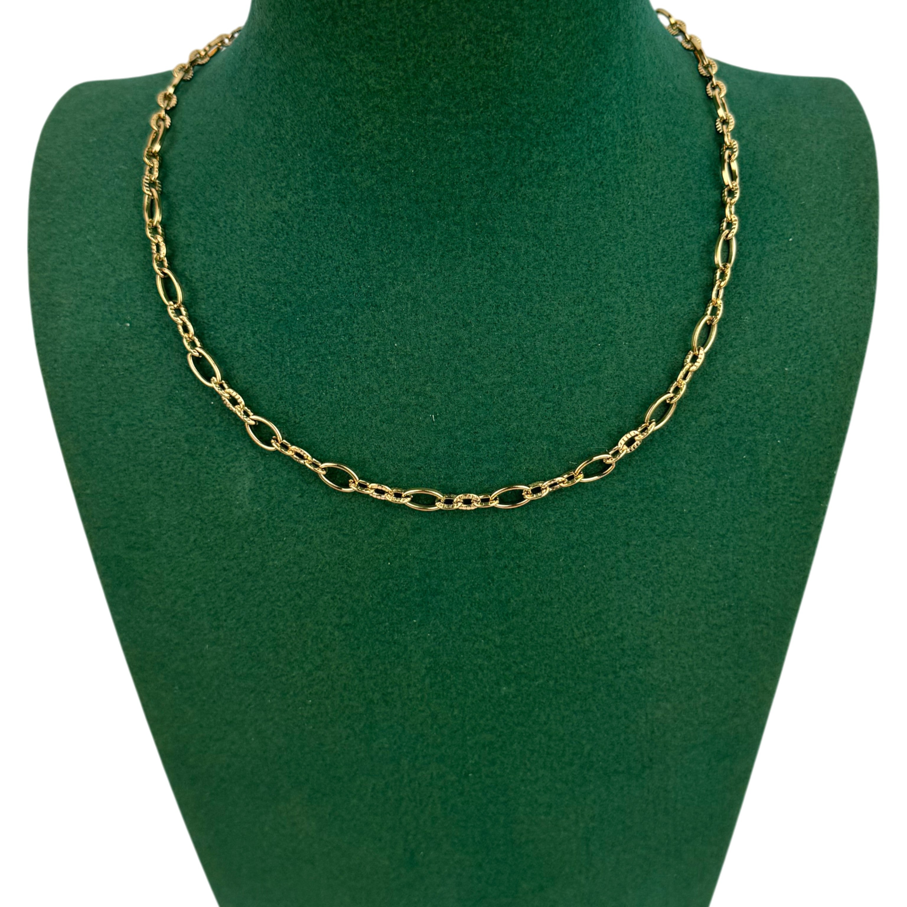 Lock Chain Stainless Steel Necklace N5897