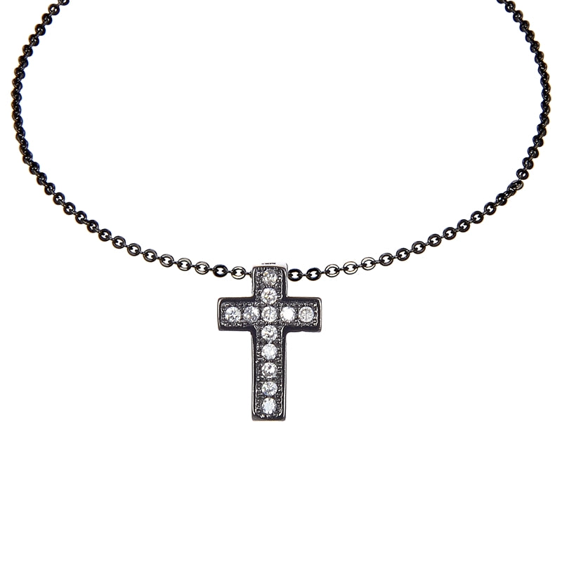 Cross Zircon Pendant Bracelet BP0406