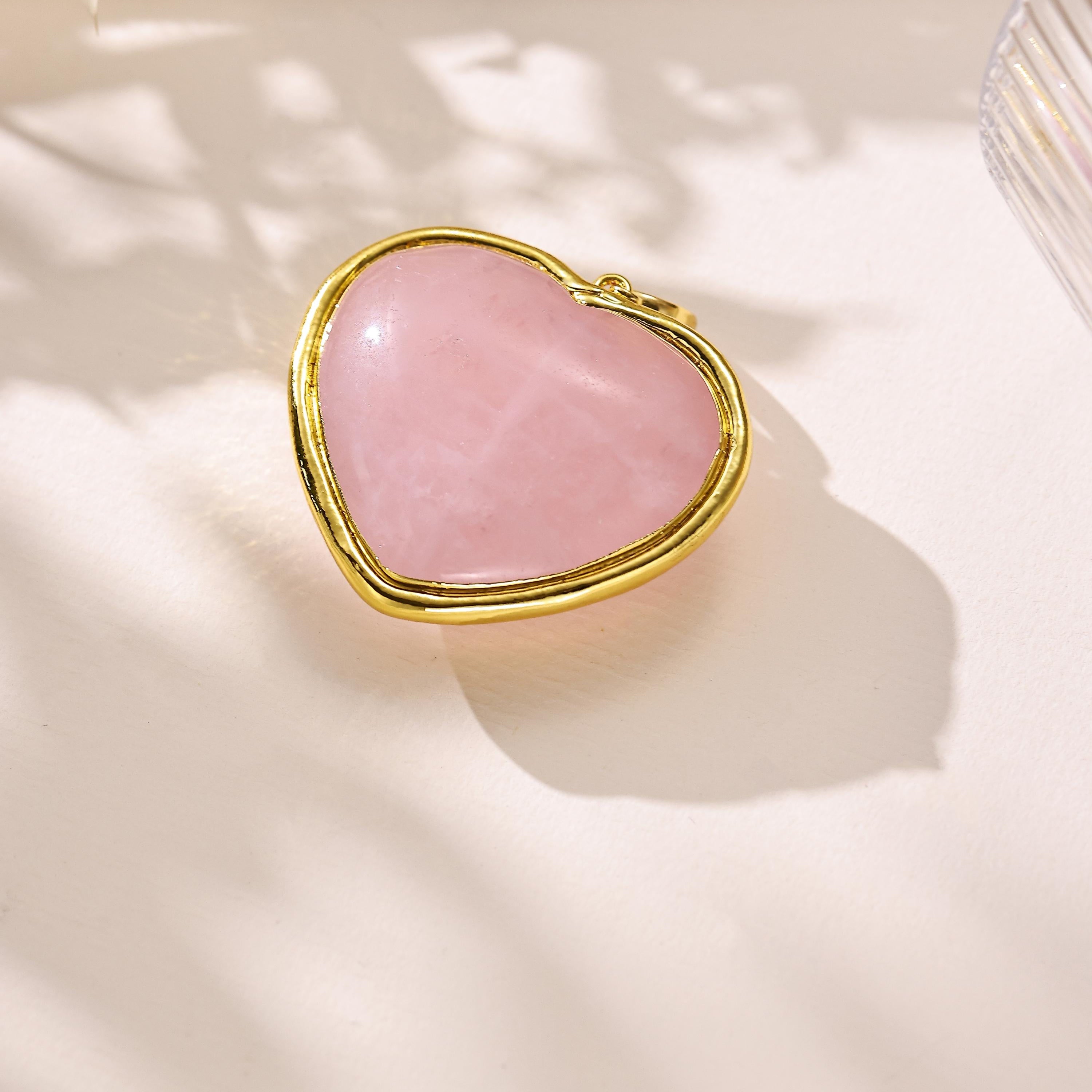 Heart Shape Various Stones Pendant P0703