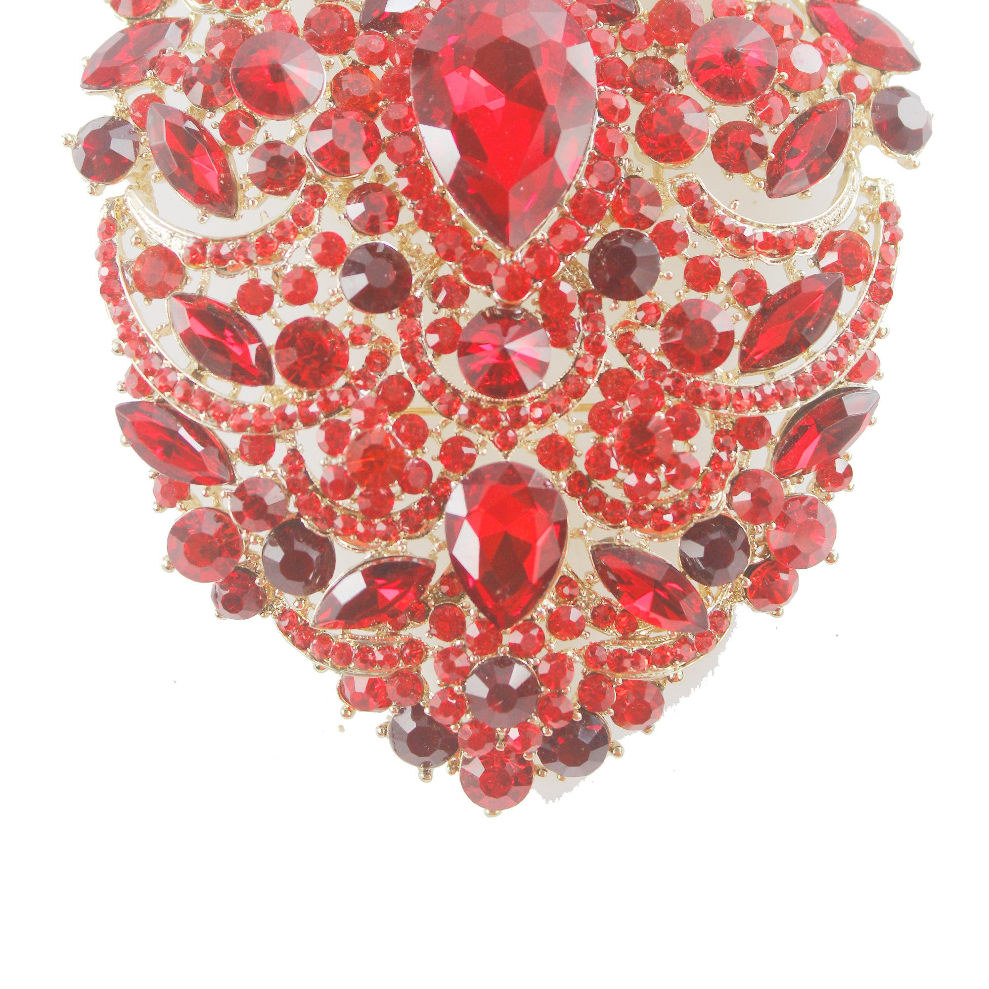 Crystal Encrusted Brooch PA3101