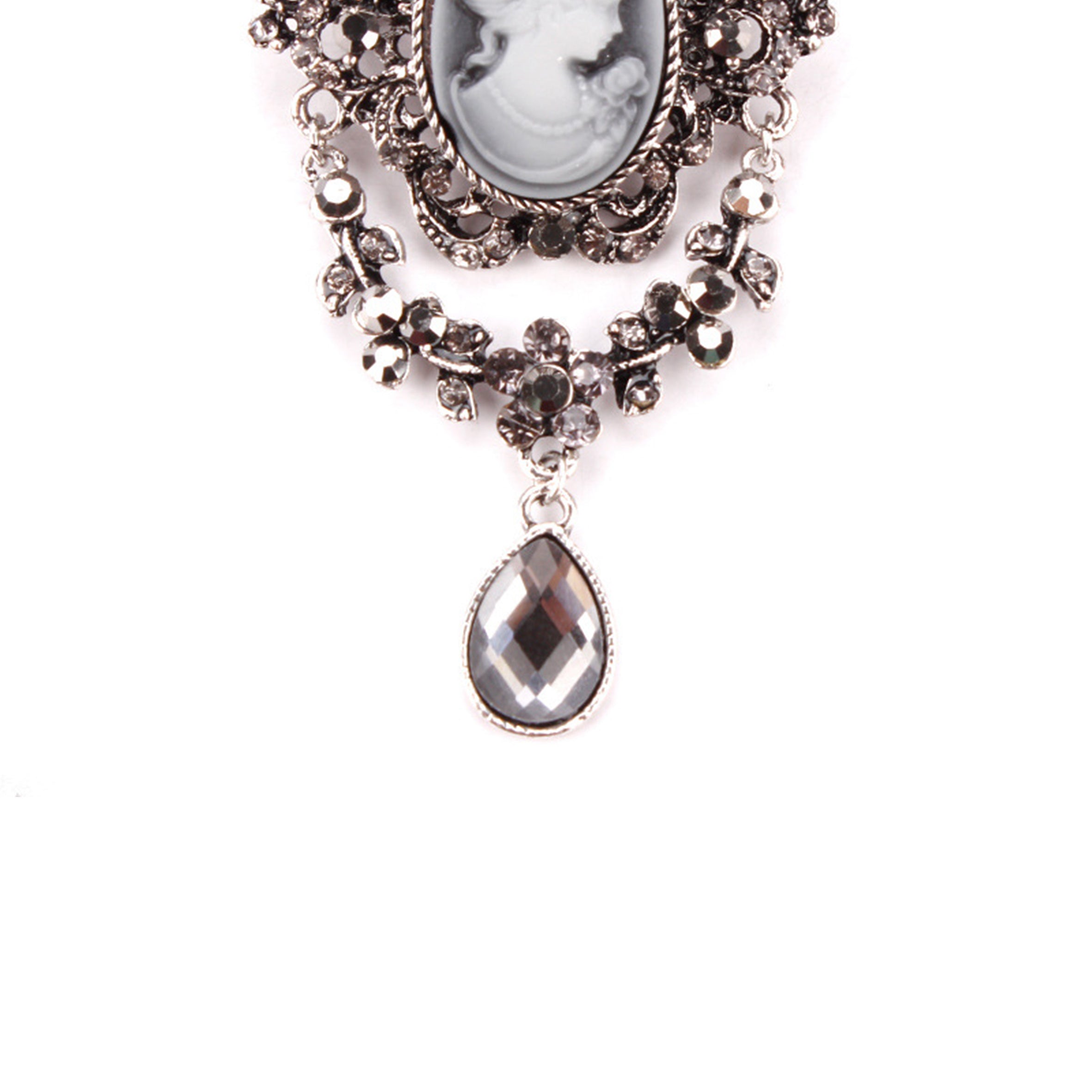 Baroque Portrait Brooch PA3346