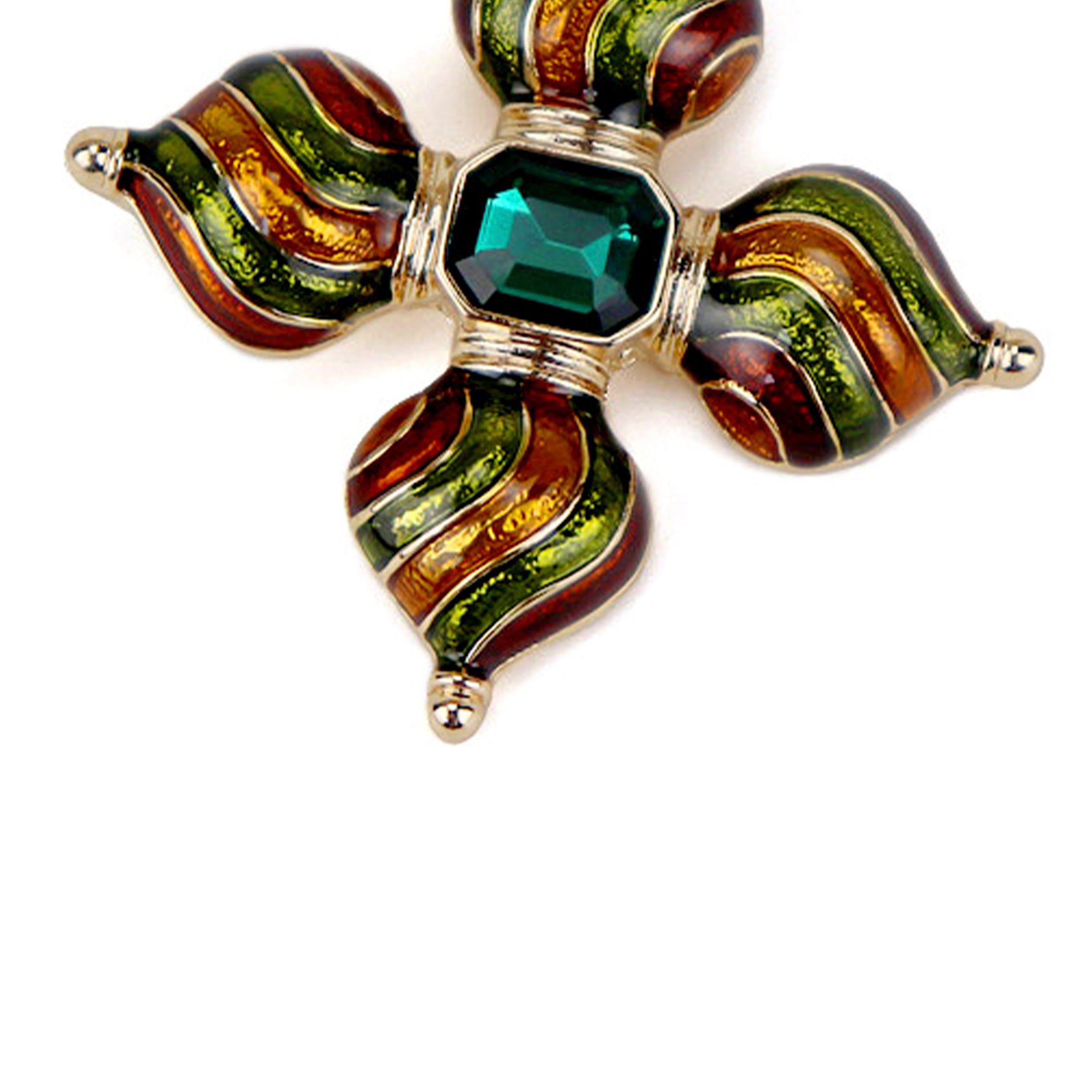 Baroque Cross Brooch PA3431