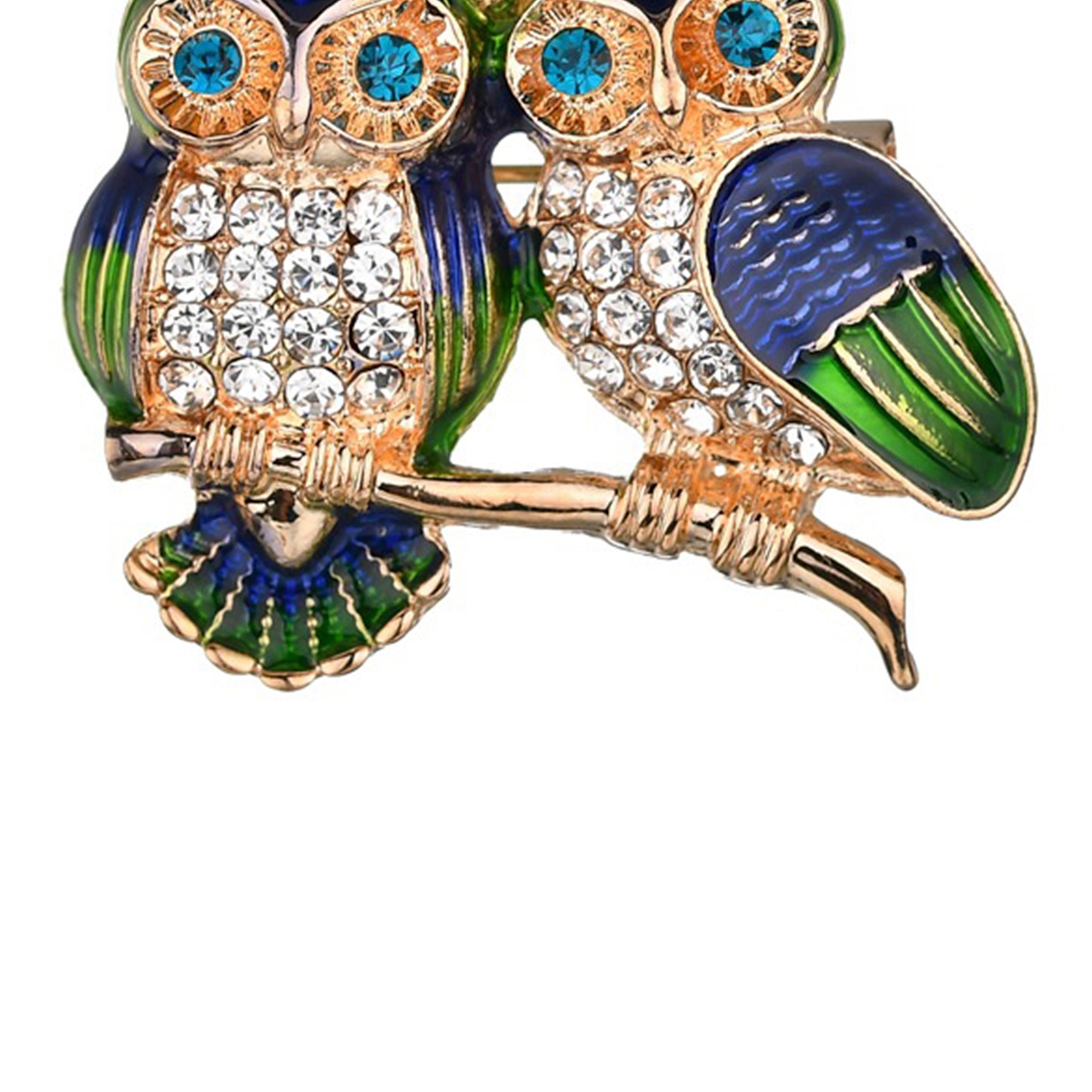 Broche de búhos PA3489