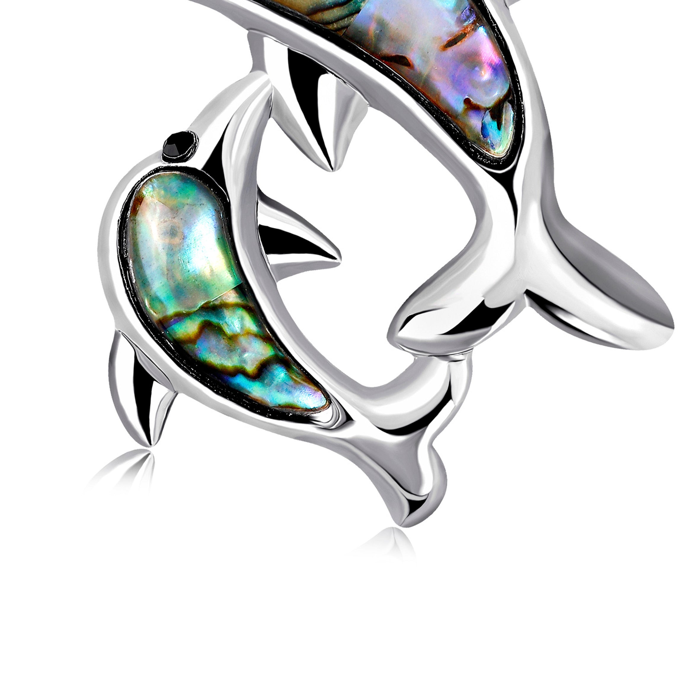Dolphin Alloy Brooch PA3592