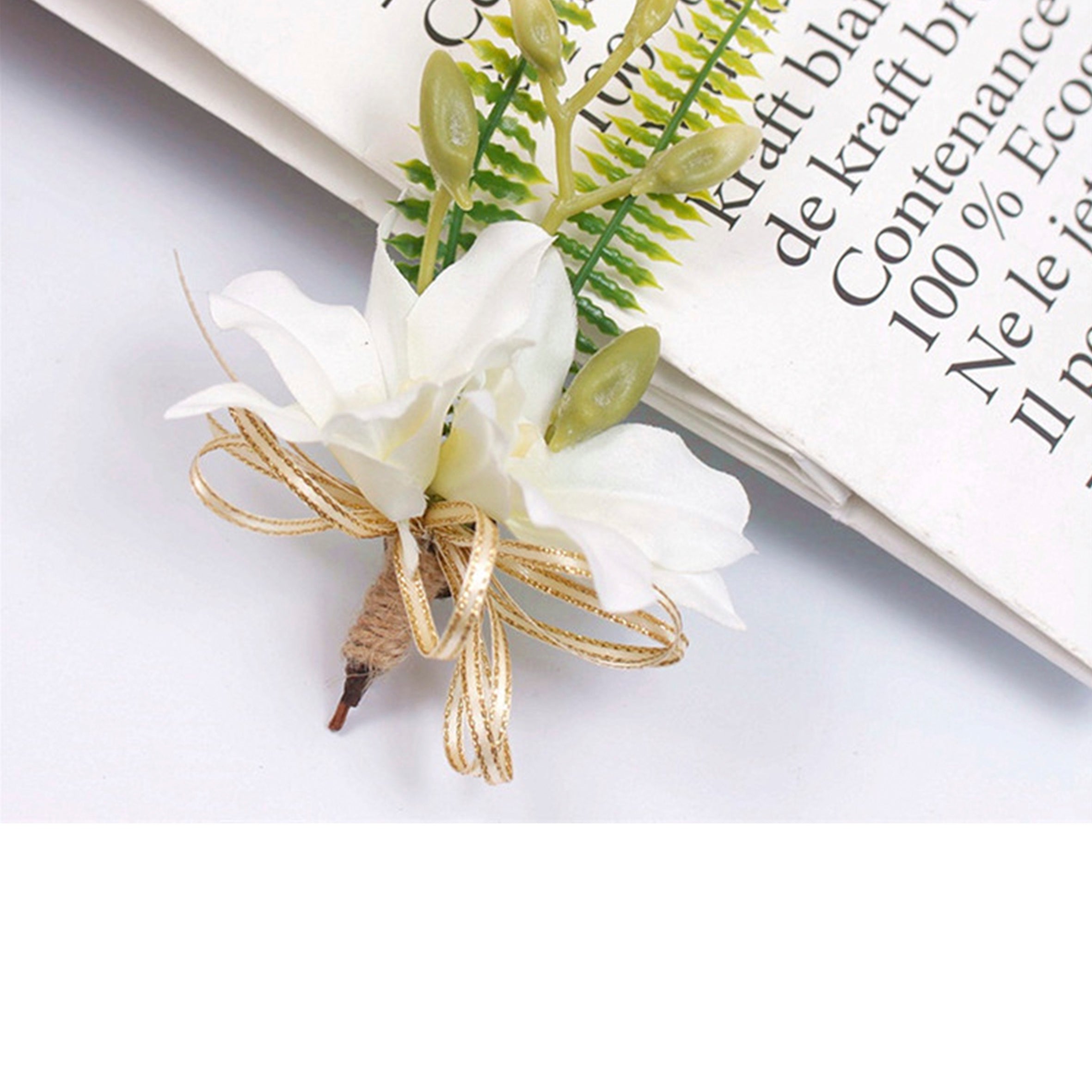 Floral Flannelette Brooch PA3712