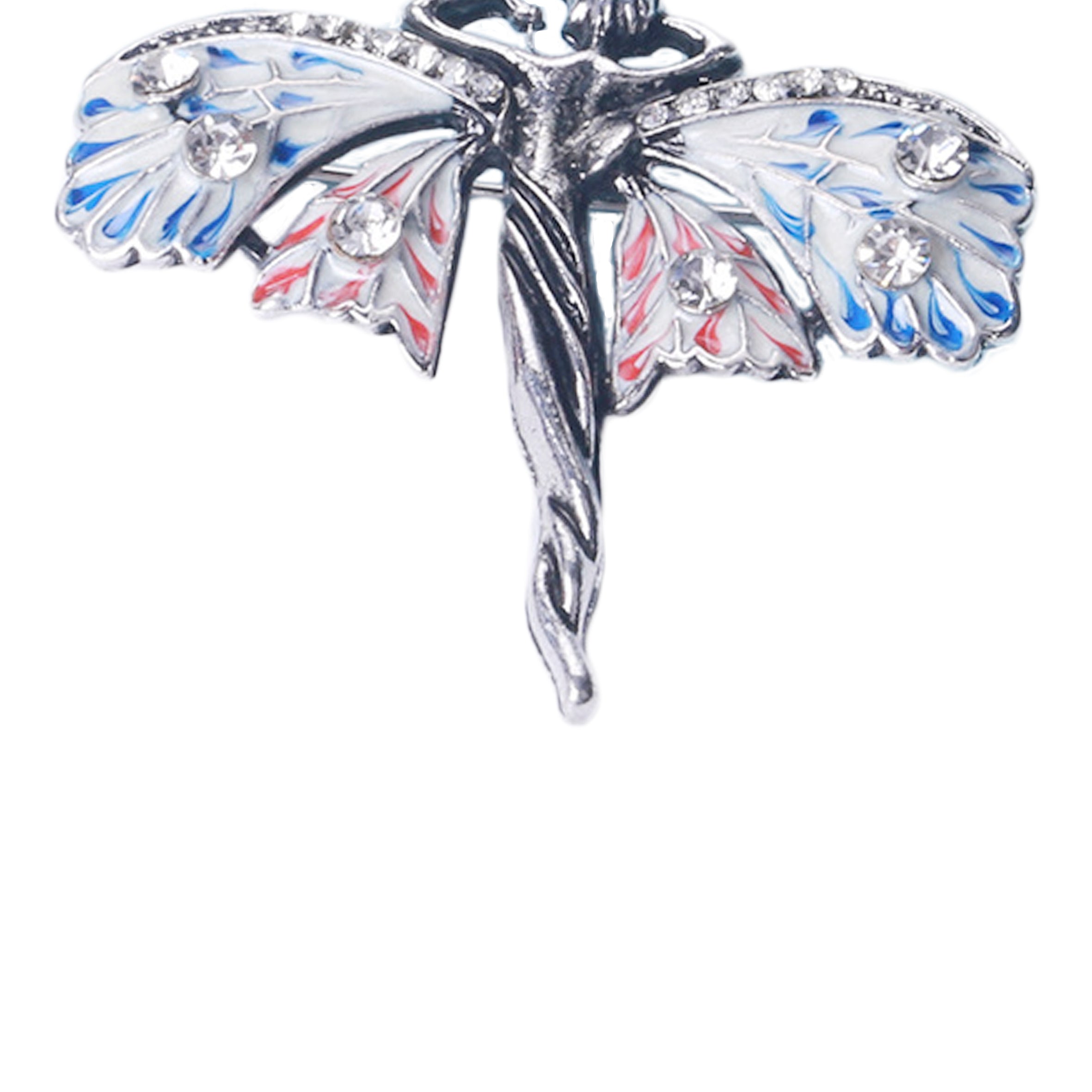 Pin de ángel con diamantes de imitación PA3839