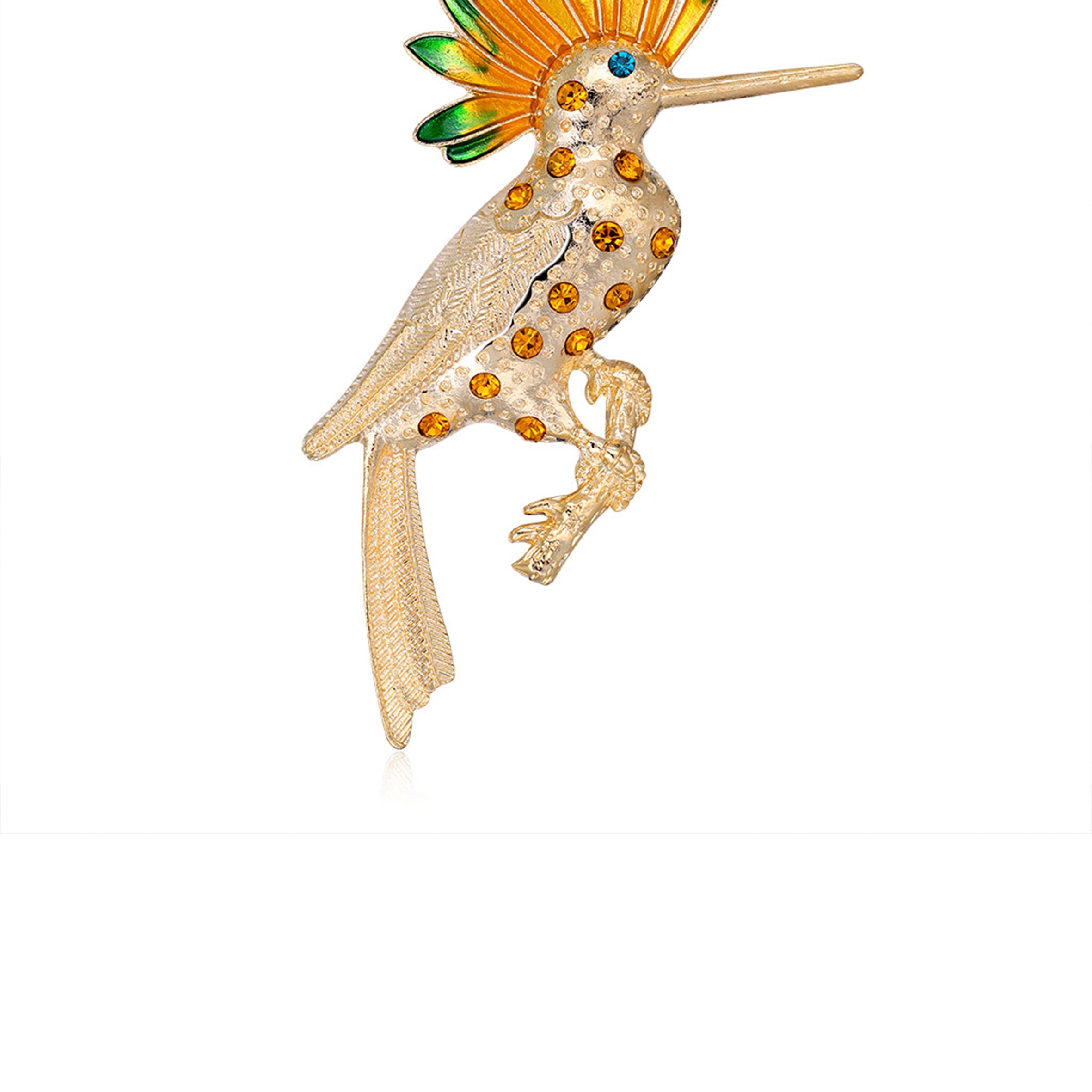 Bird Rhinestone Alloy Brooch PA4104