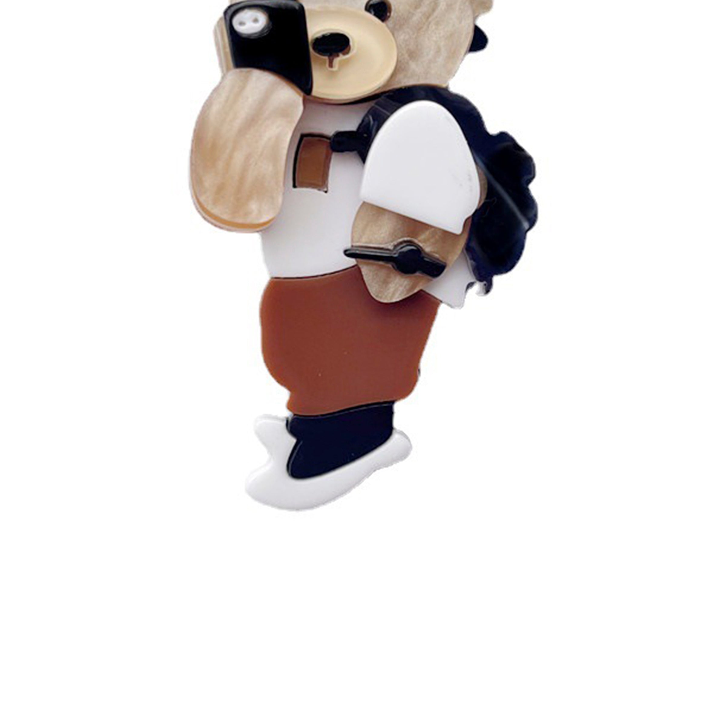 Teddy Bear Acrylic Brooch PA4265